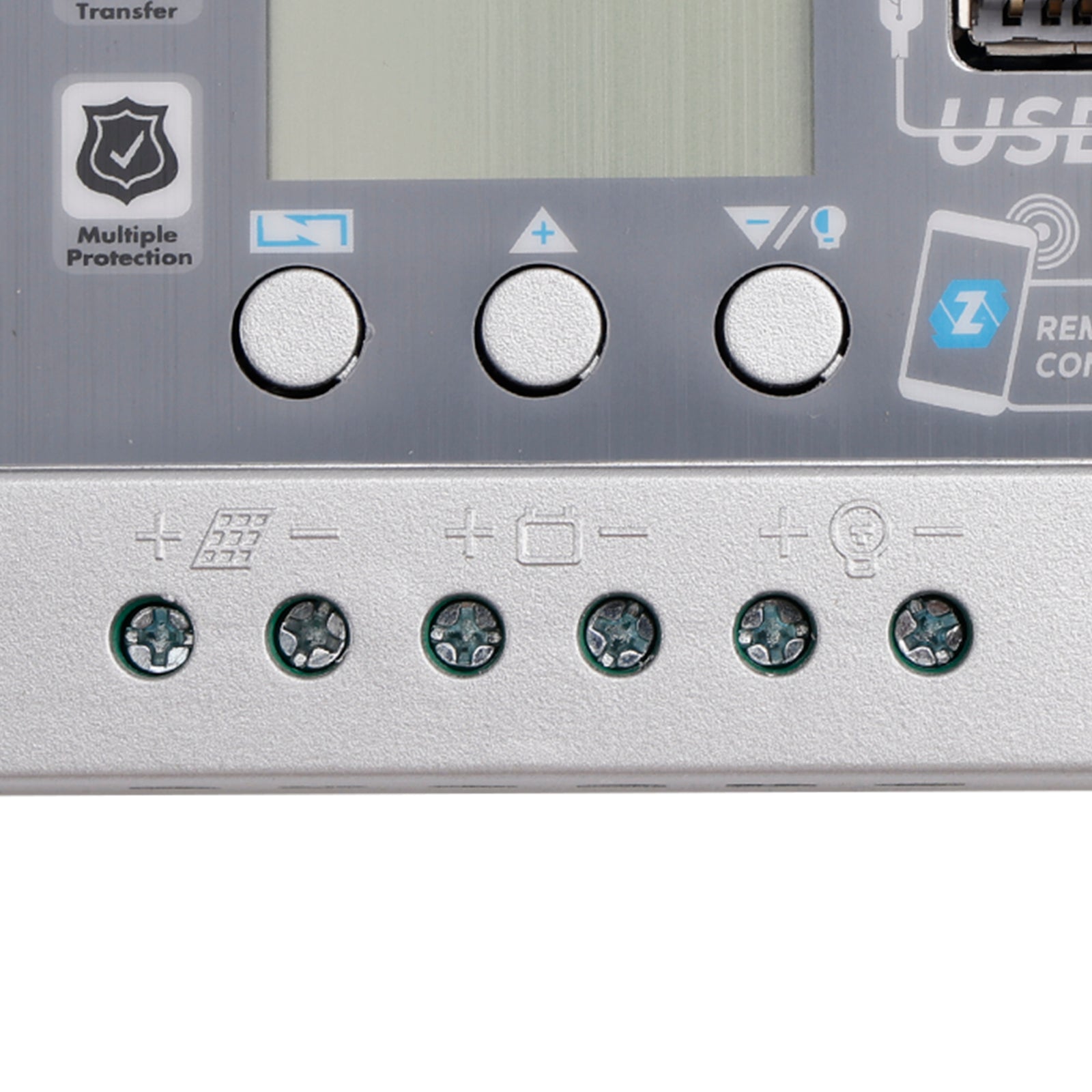 10A-60A PWM zonnecontroller Mobiele APP Intelligente bediening zonnecontroller