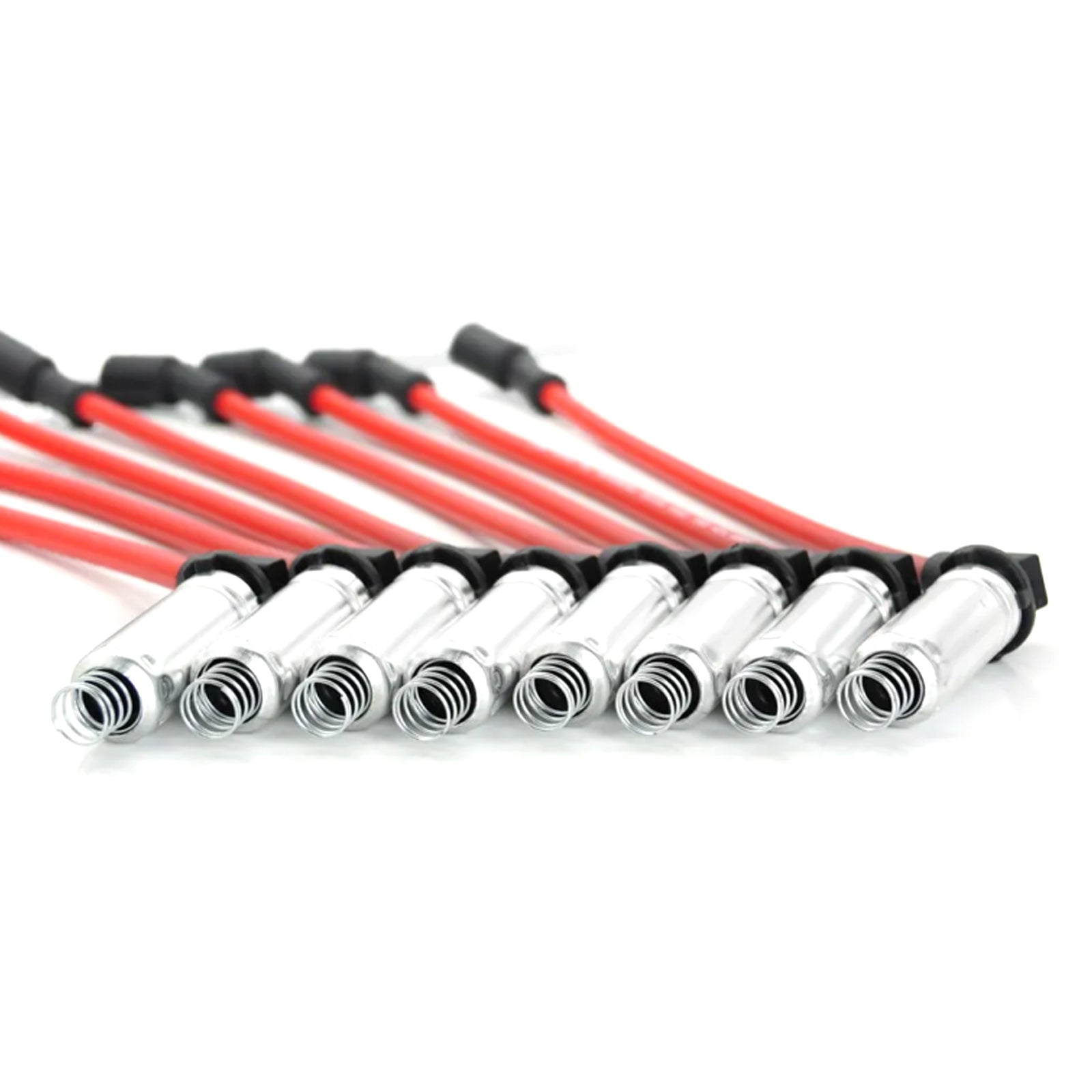 8x plugues de ignição +fios de 10,5 mm 19299585 para Chevy GMC 4.8L 5.3L 6.0L V8