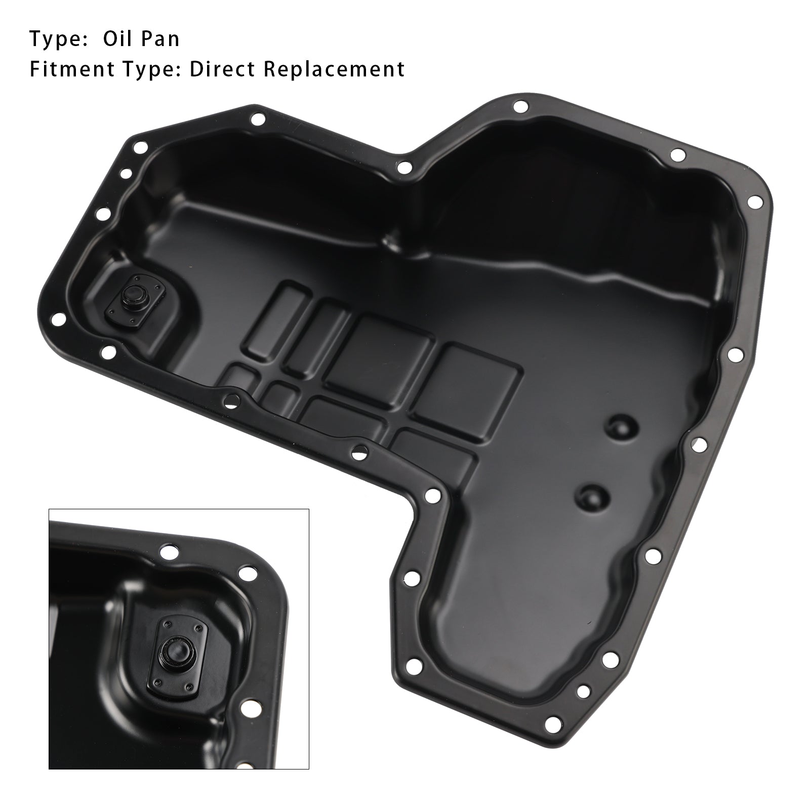 2007-2011 Nissan Versa 1.8L CVT Sedan SL Bandeja de aceite 31390-1XB01