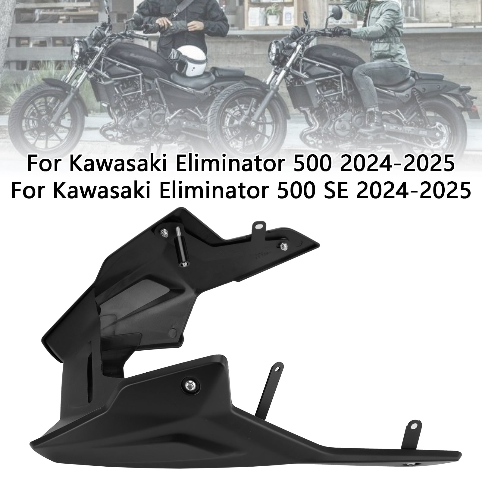 2024-2025 Kawasaki Eliminator 400/450/500 Carénages inférieurs Pan complet