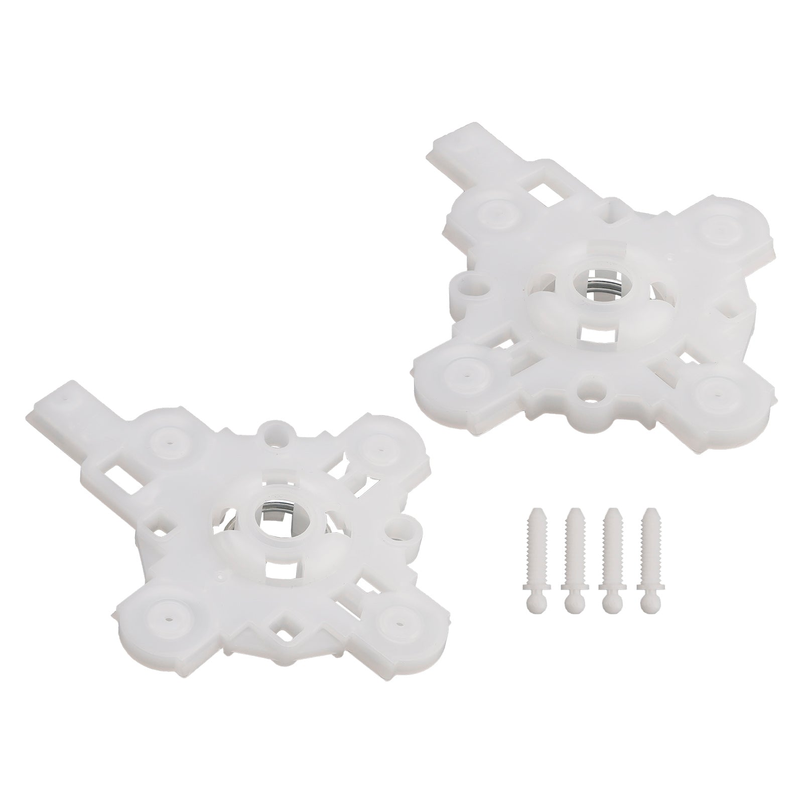 Left&Right Car Side Mirror Glass Lens Plastic Bracket Clip Holder for Honda
