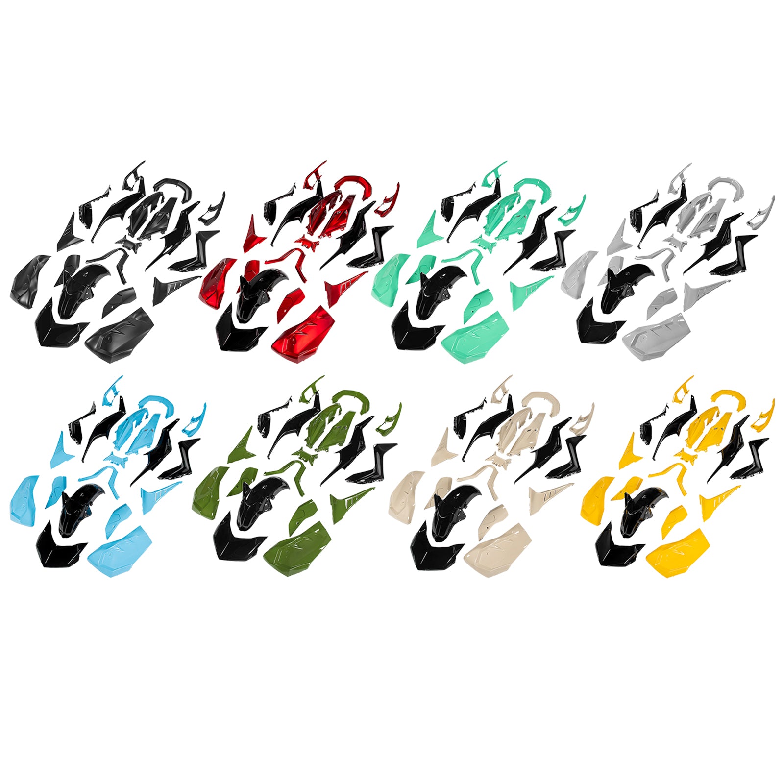 2023-2024 Yamaha X-Max 300 Xmax Injection Bodywork Fairring Kit