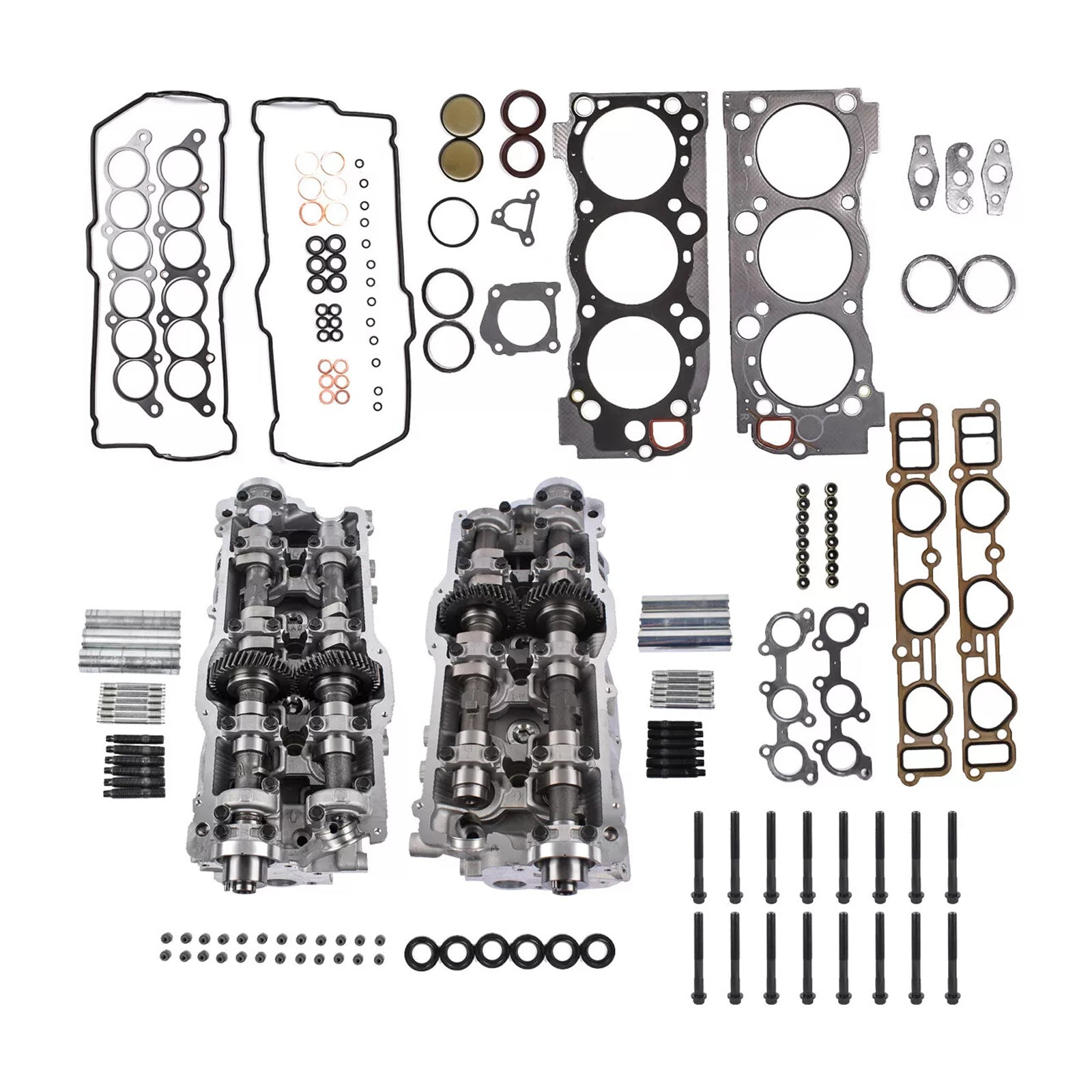 2000-2004 TOYOTA TUNDRA 3.4L 2PCS Cylinder Head & Gaskets & Bolts 11101-69136 1305362050