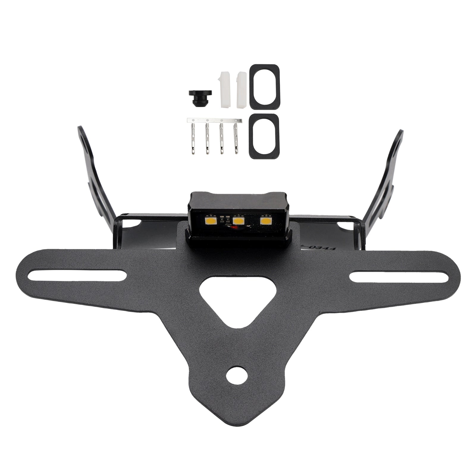 Soporte de marco para matrícula compatible con Honda CB650R CBR650R 2024-2025