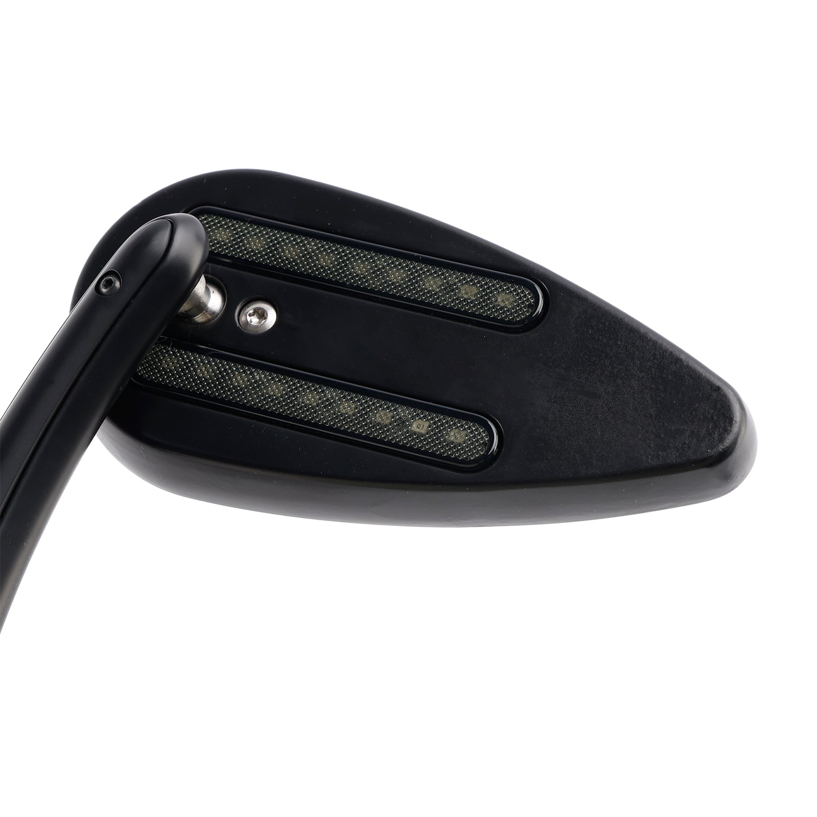 1990-2021 Sportster 883 1200 Espejos de señal de giro LED dinámicos personalizados negros