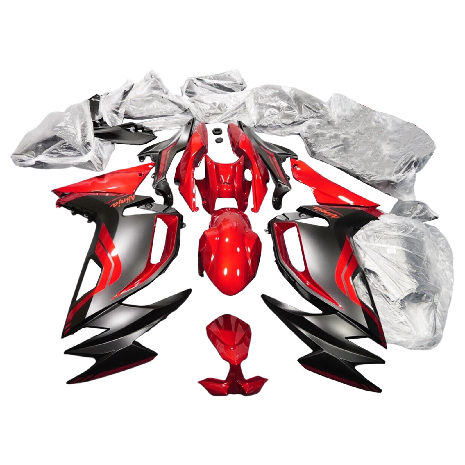 2020-2024 Kawasaki ER-6F Ninja650 Kit de carénage d'injection carrosserie ABS #101