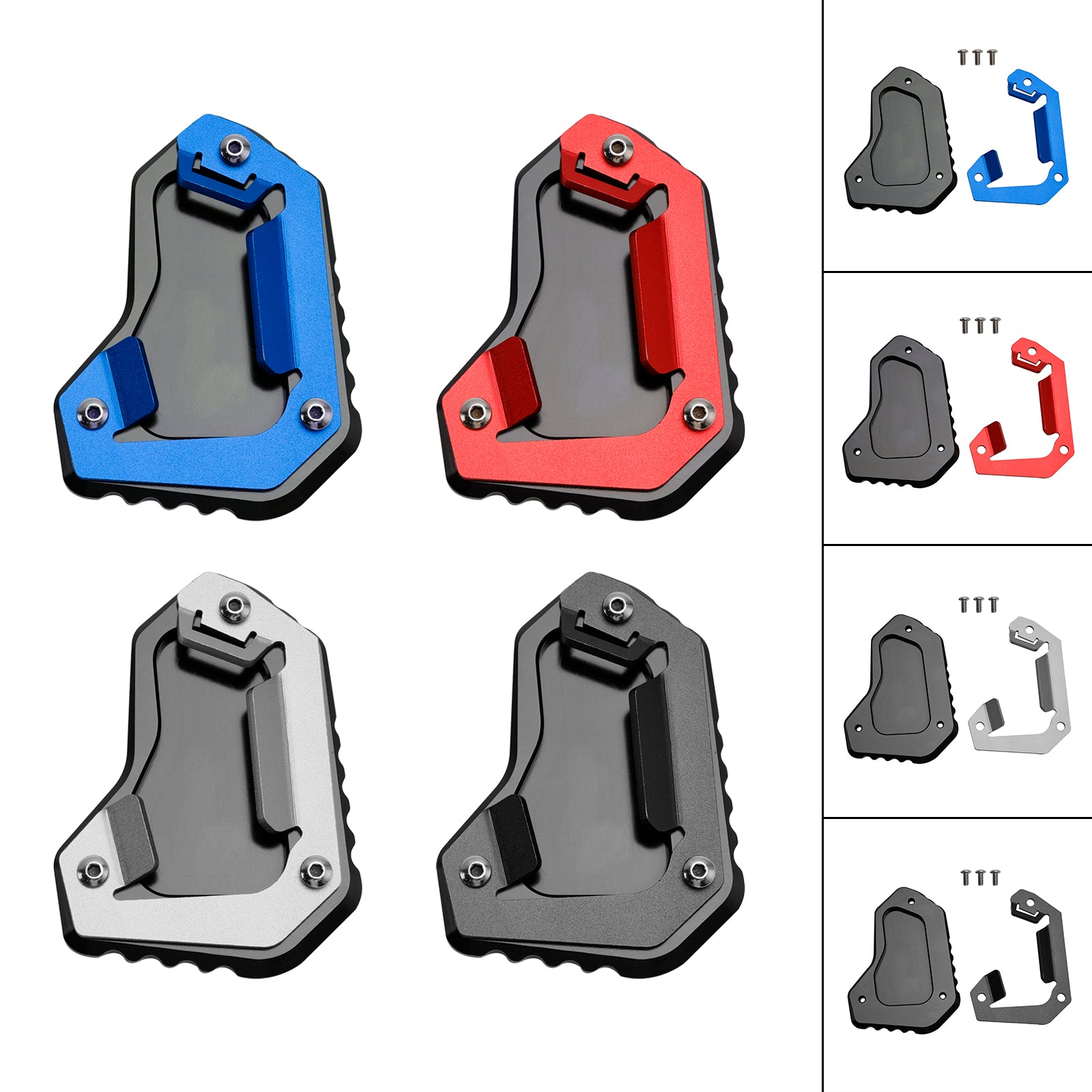 2012-2015 Tiger 1200 Explorer (V13VG) Kickstand Engel Beplate Pad