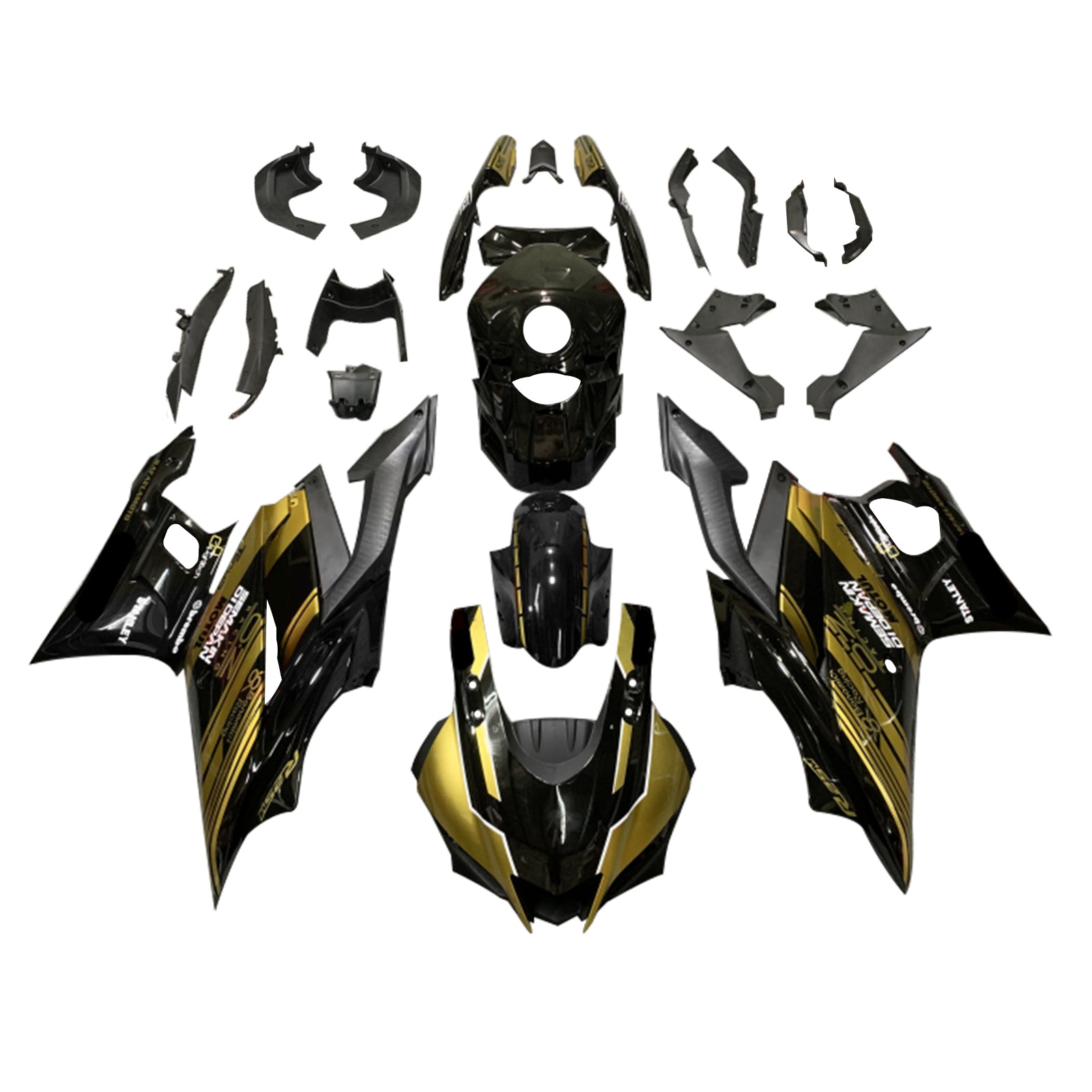 2022-2023 YAMAHA YZF-R3 R25 injektionsmässa kit Bodywork Plastic ABS