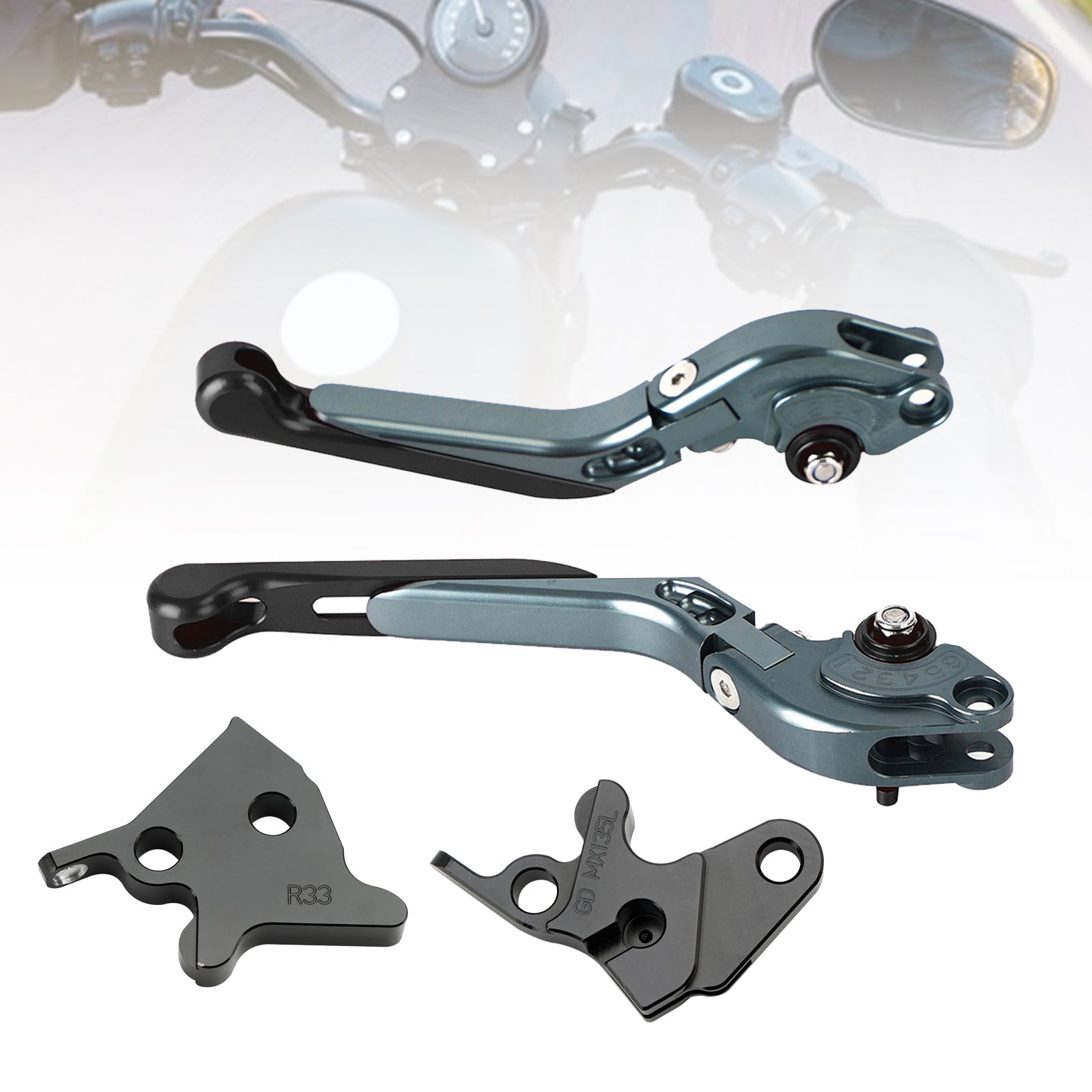 2005-2014 Yamaha YBR125 Justerbar clutchbremsespak