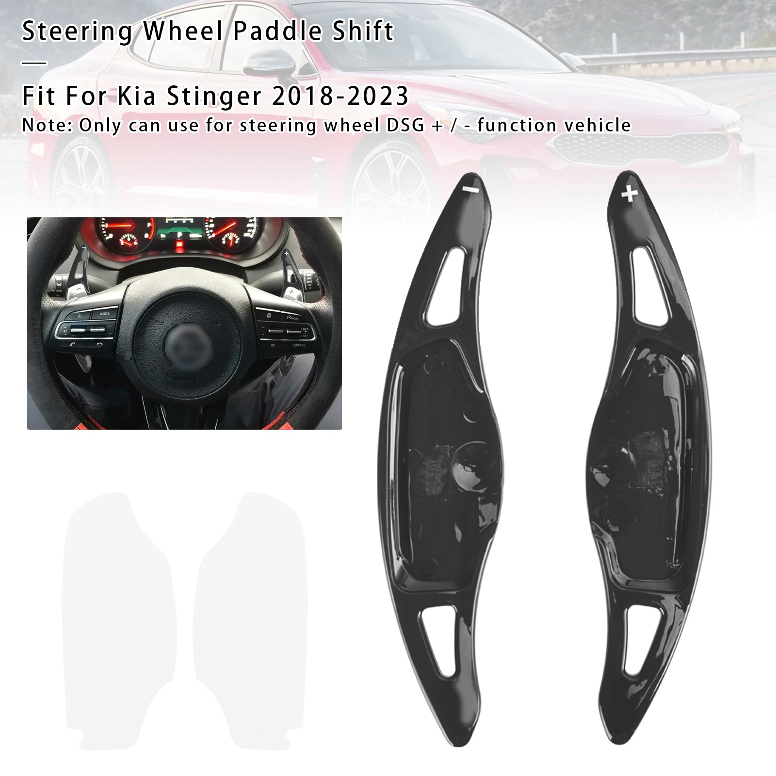 2018-2023 Kia Stinger stuurschakelpaddles