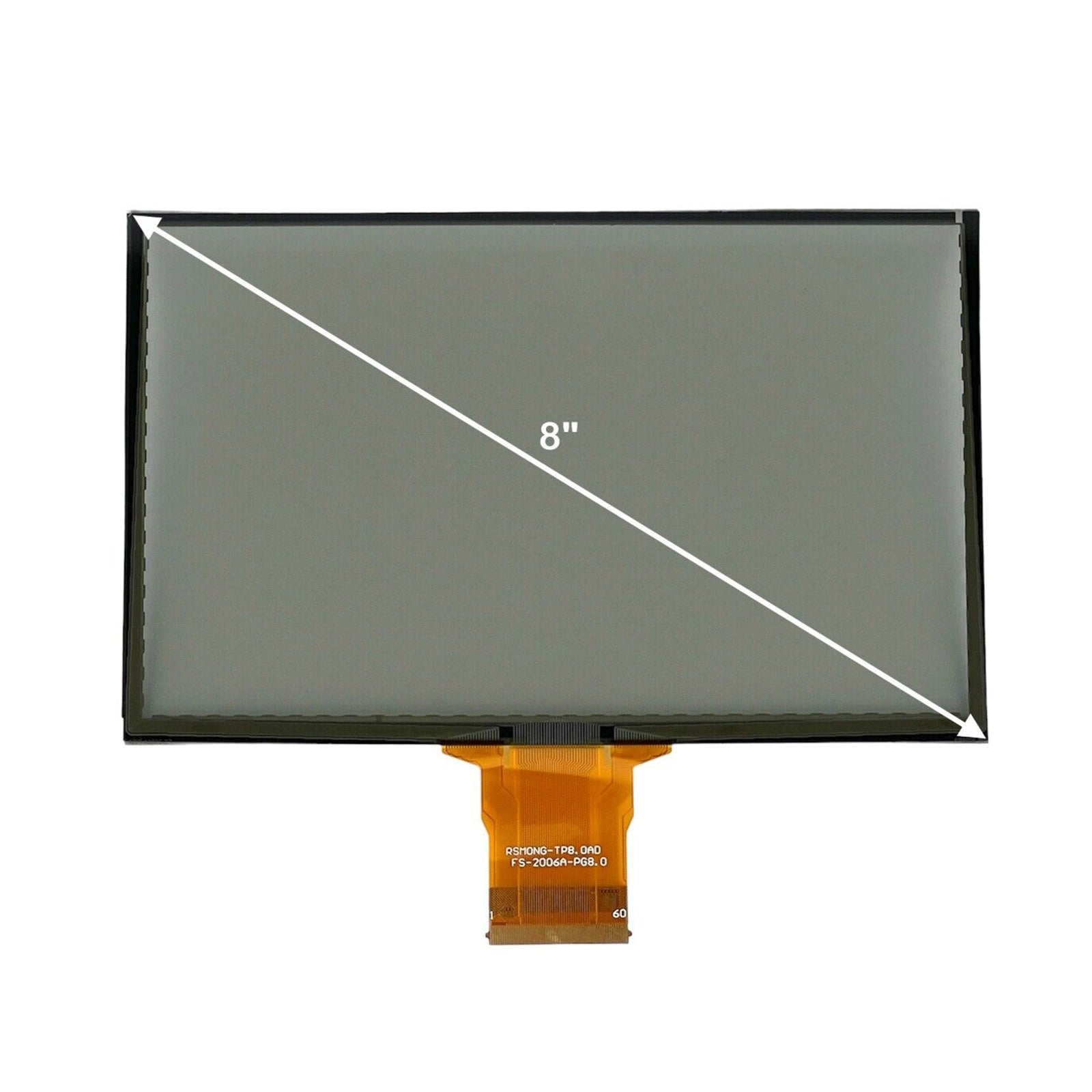 2013–2018 Ford Fusion 8"LCD-skärm & Pekskärm LQ080Y5DZ05