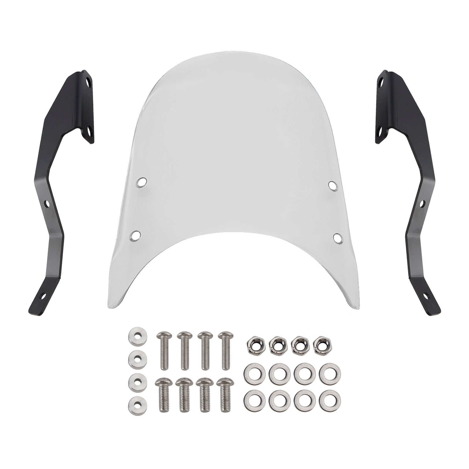 Pare-brise ajustement du pare-brise pour Honda Rebel 250 300 500 CL250 CL300 CL500 23-24