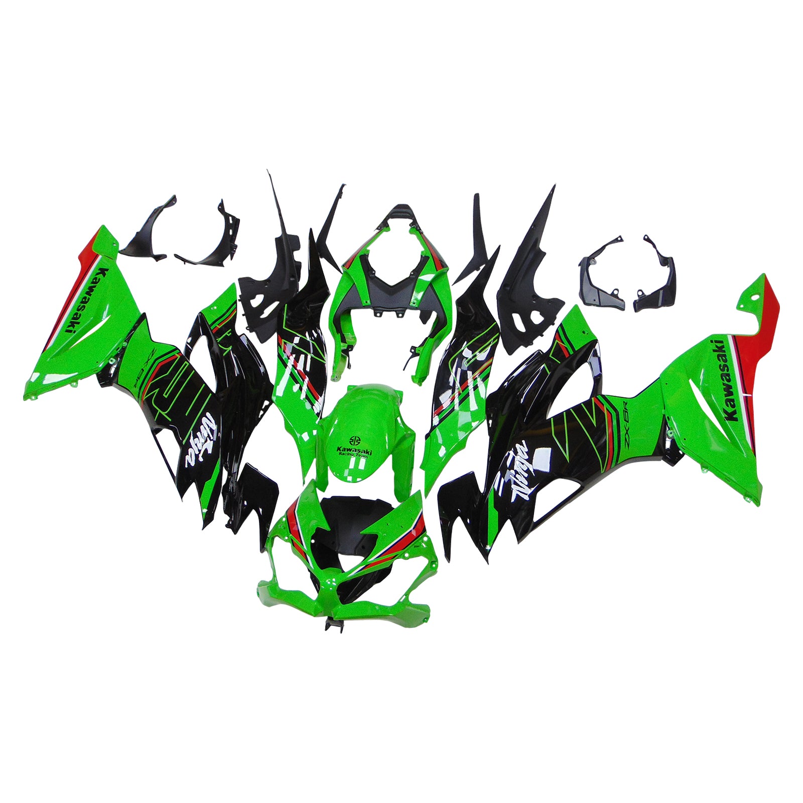2019-2023 Kawasaki ZX6R injectiekuipset carrosserie kunststof ABS
