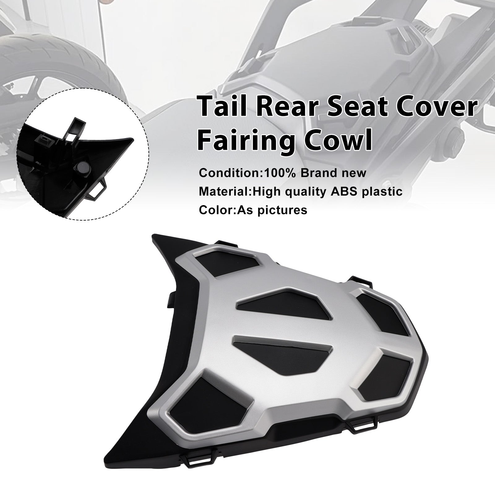 Tail Rear Seat Cover Fairing Cowl For BMW R1300GS 2024-2026