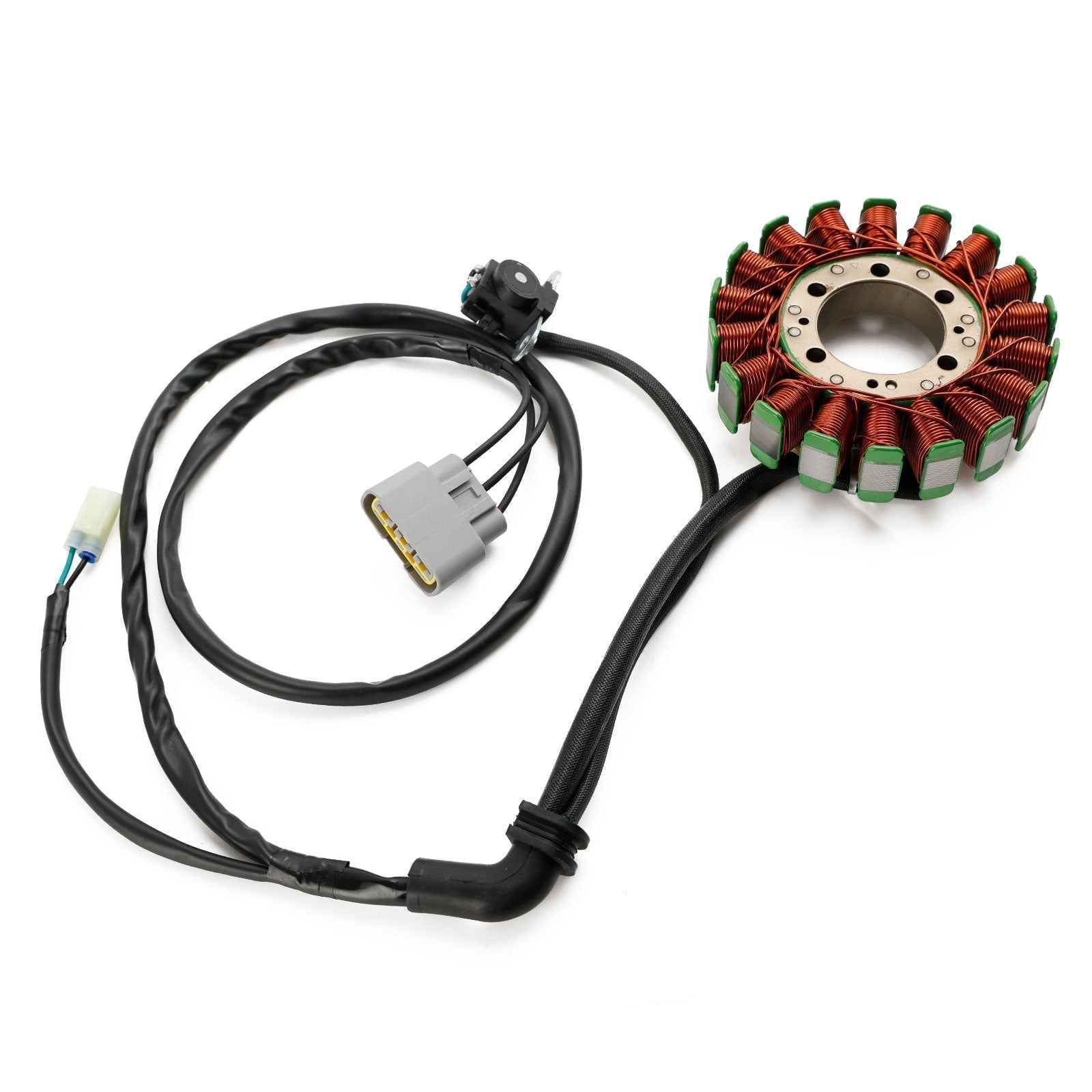 Stator de générateur magnéto à 18 pôles avec bobine de déclenchement Tiger 800 2011-2017 ((à partir du VIN 674842)