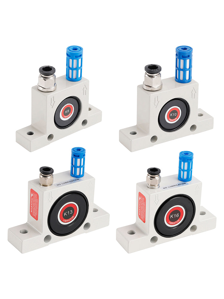 K8/10/13/16 Pneumatisk vibratorkraft Betong Vibrator Air Turbine Oscillator