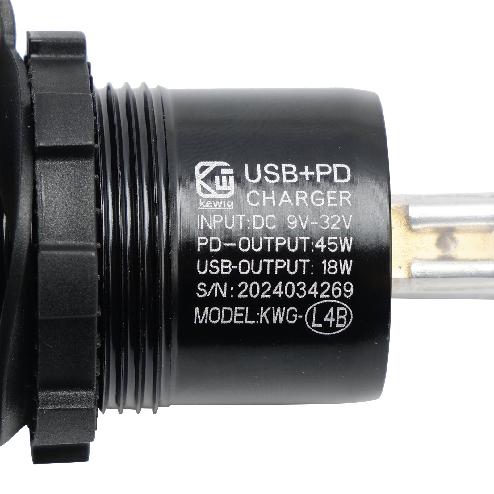 2023-2024 Yamaha PG-1 12V stopcontactlader USB+C type snel