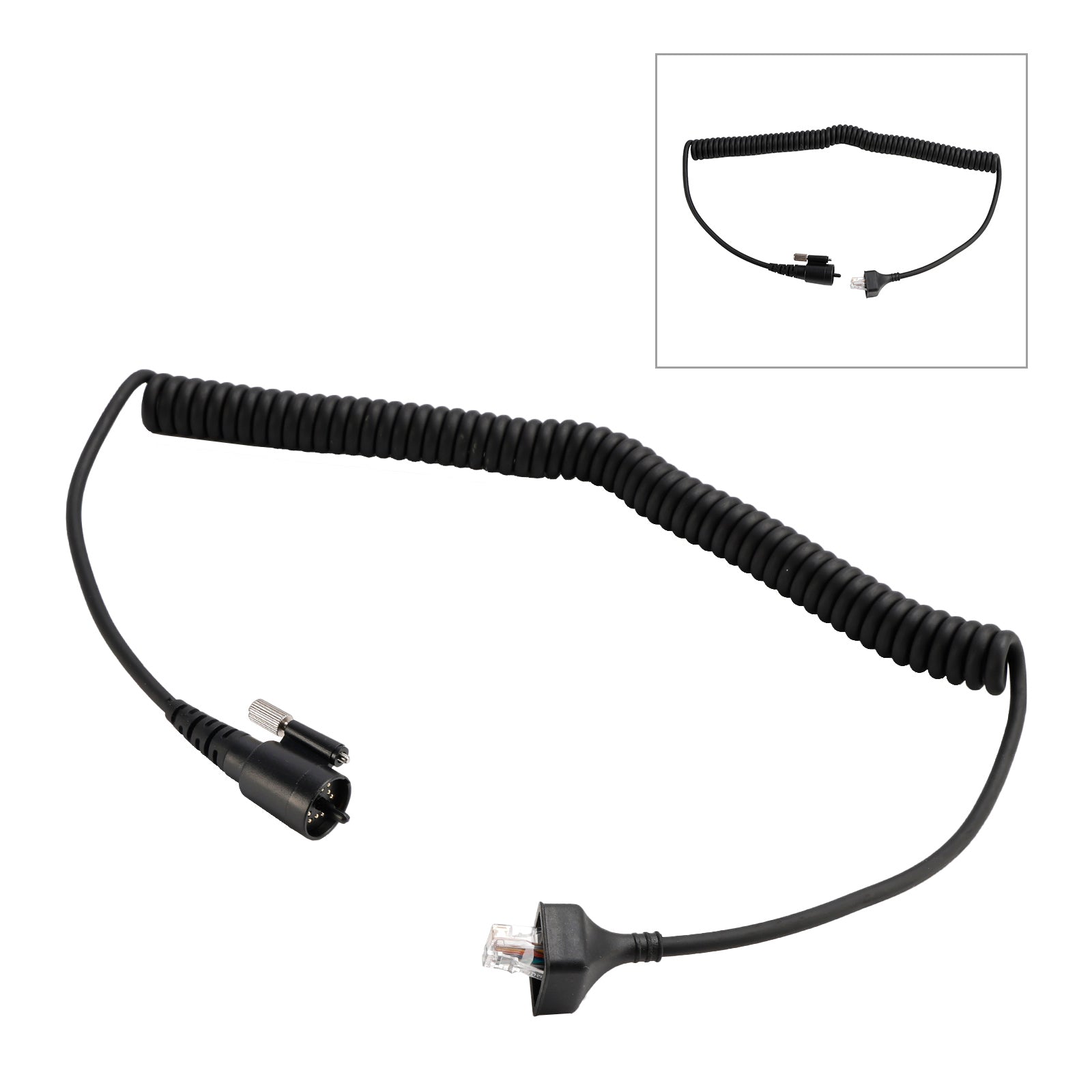 KMC27 Microphone Handmikrofonkabel för Kenwood TK-690 TK-790 TK-890 TK-5710