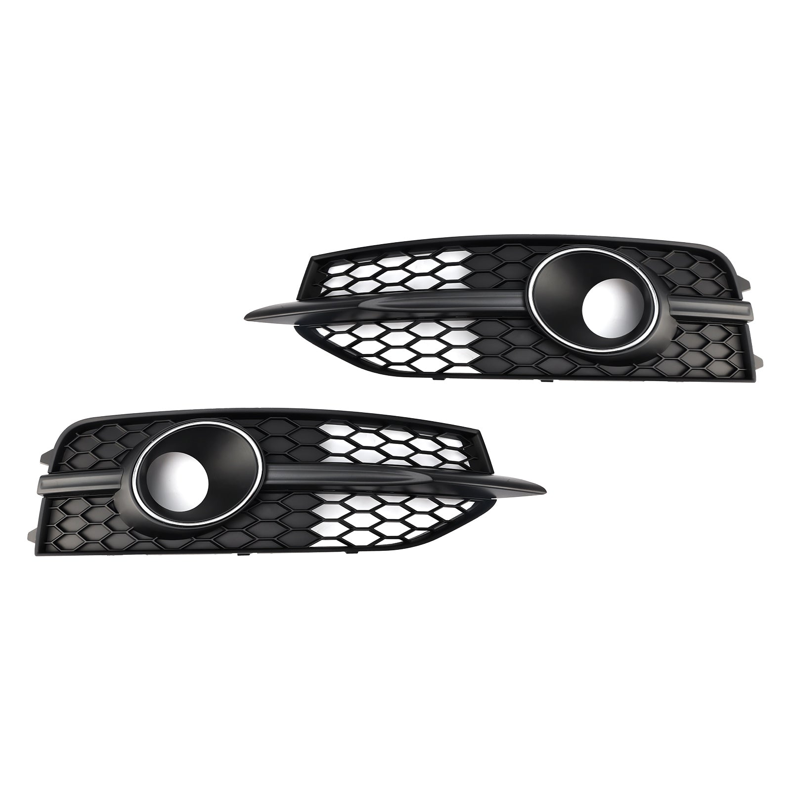 2012-2015 Audi A7 S-Line S7 Svart främre stötfångare Dimljus Grillskyddsram