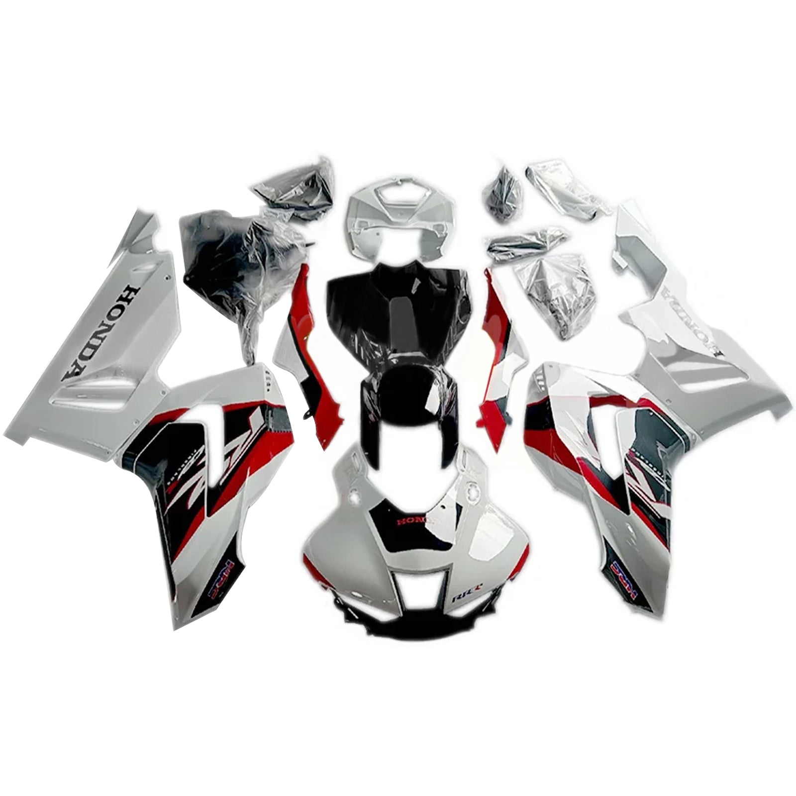 2020-2025 Honda CBR1000RR-R-injektionsmässa kit Kroppsarbete Plast ABS #108