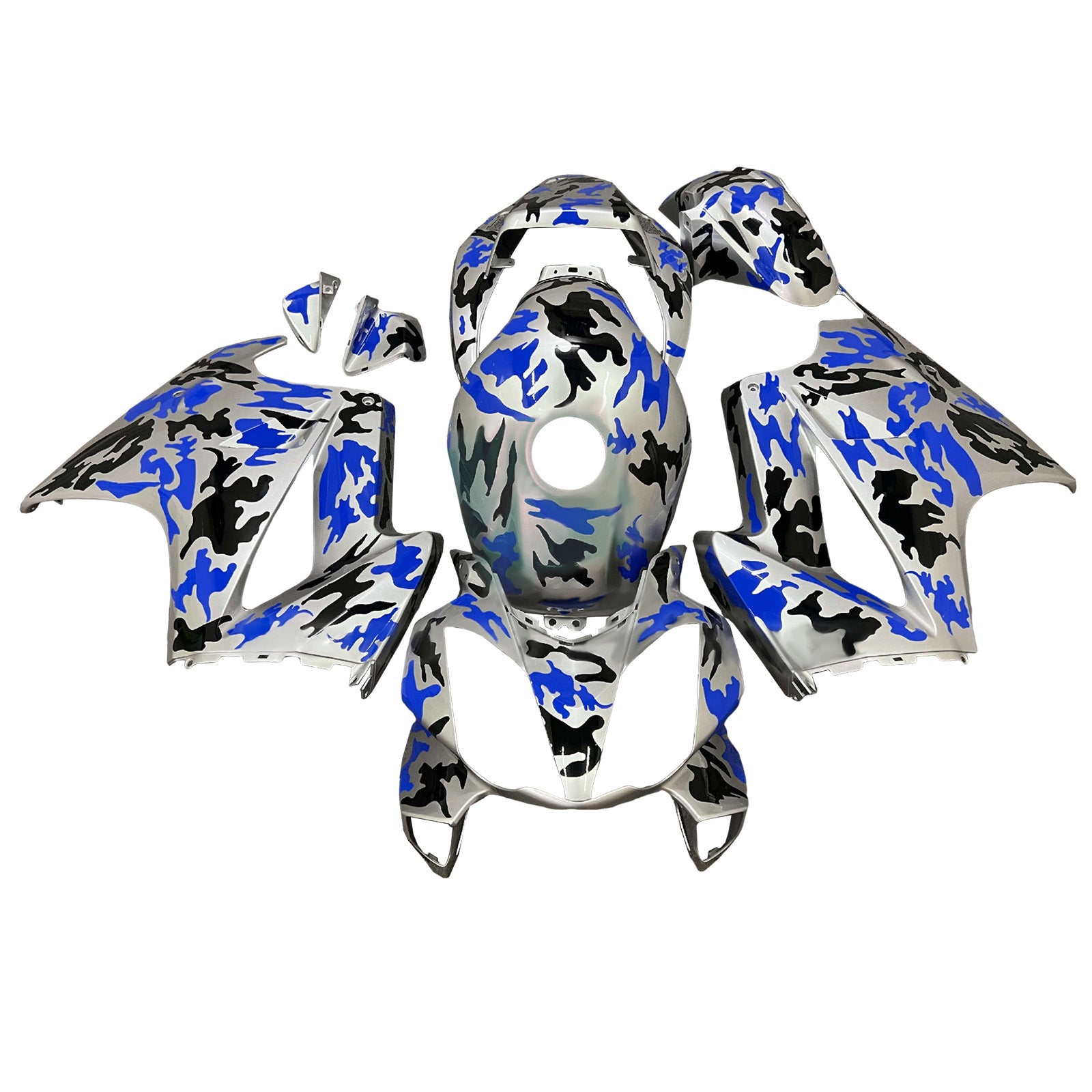 Carenado de carrocería de plástico ABS de inyección apto para Honda VFR800 2002-2012