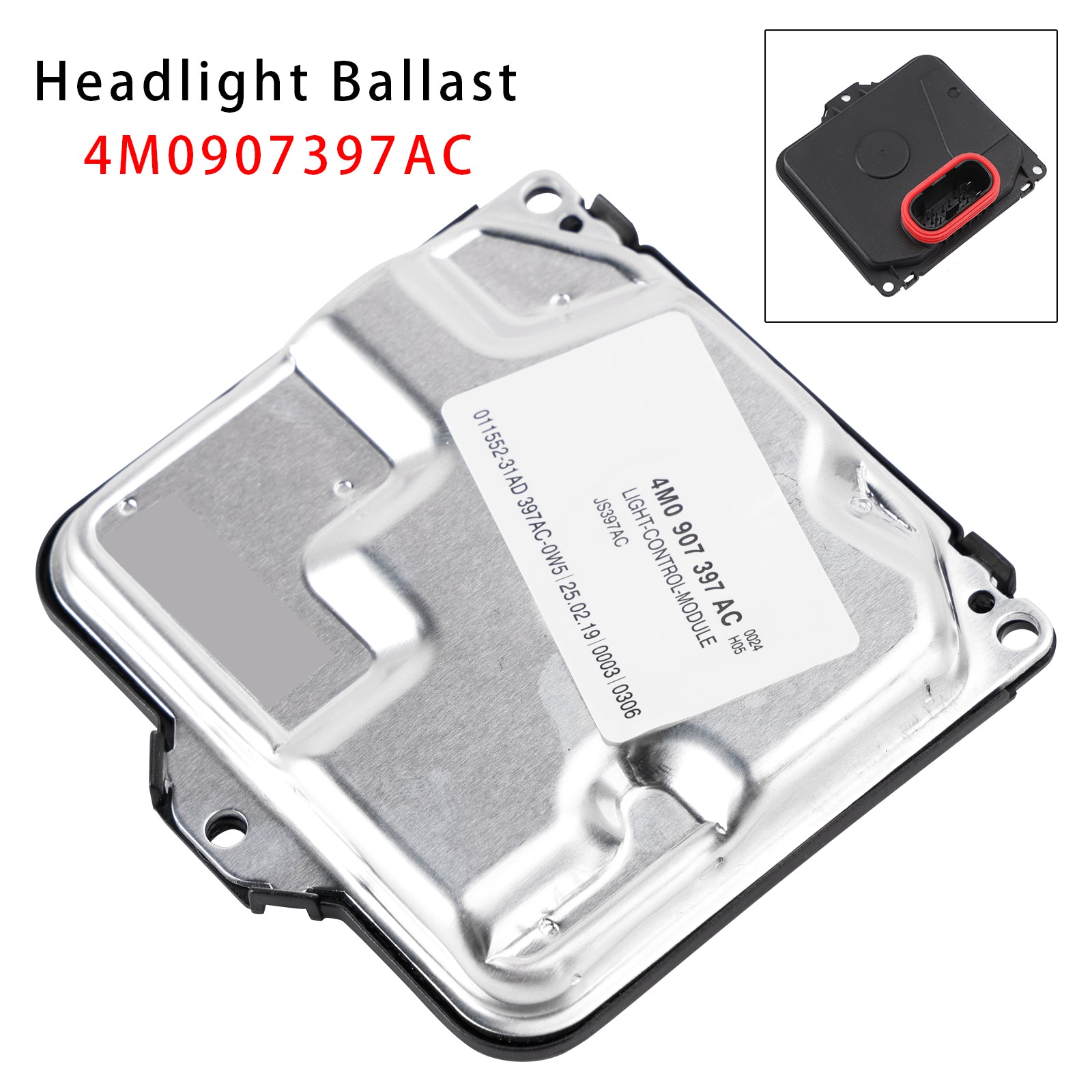 2015-2020 AUDI A4 A5 RS5 S4 S5 Headlight Control Module 4M0907397AC