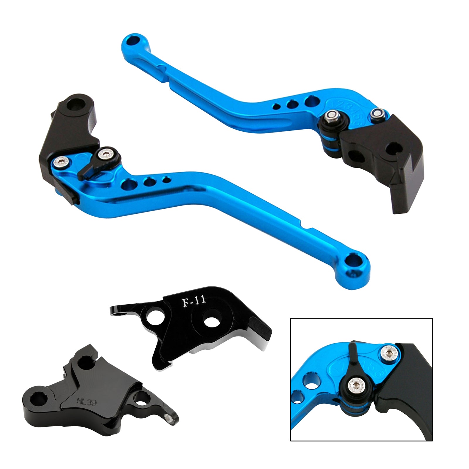 Palanca de freno de embrague larga apta para CFMOTO 700CL-X Sport 2021-2022