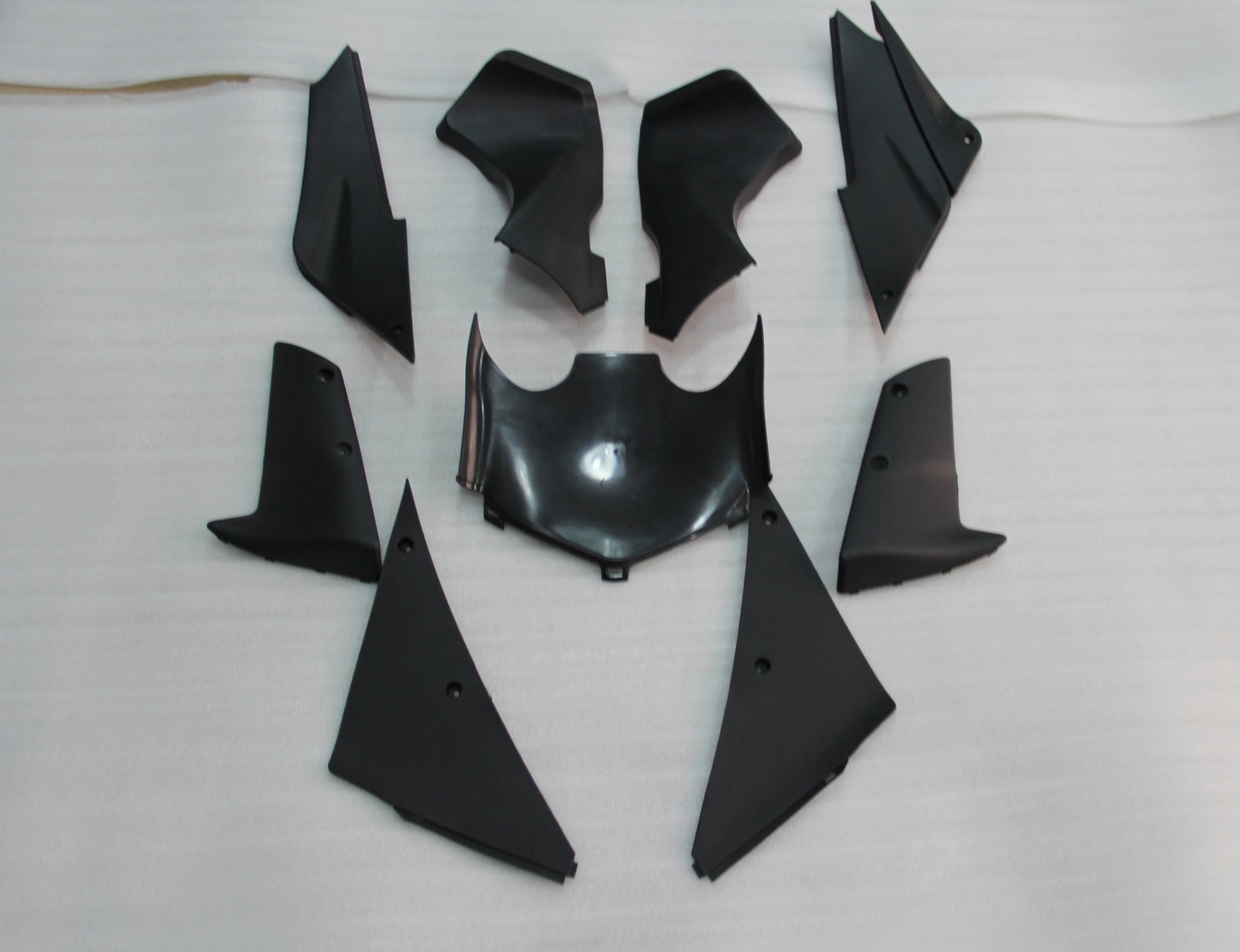 2005-2006 Kawasaki ZX6R ZX636 Carénages Bleu Blanc FIAT Racing Générique