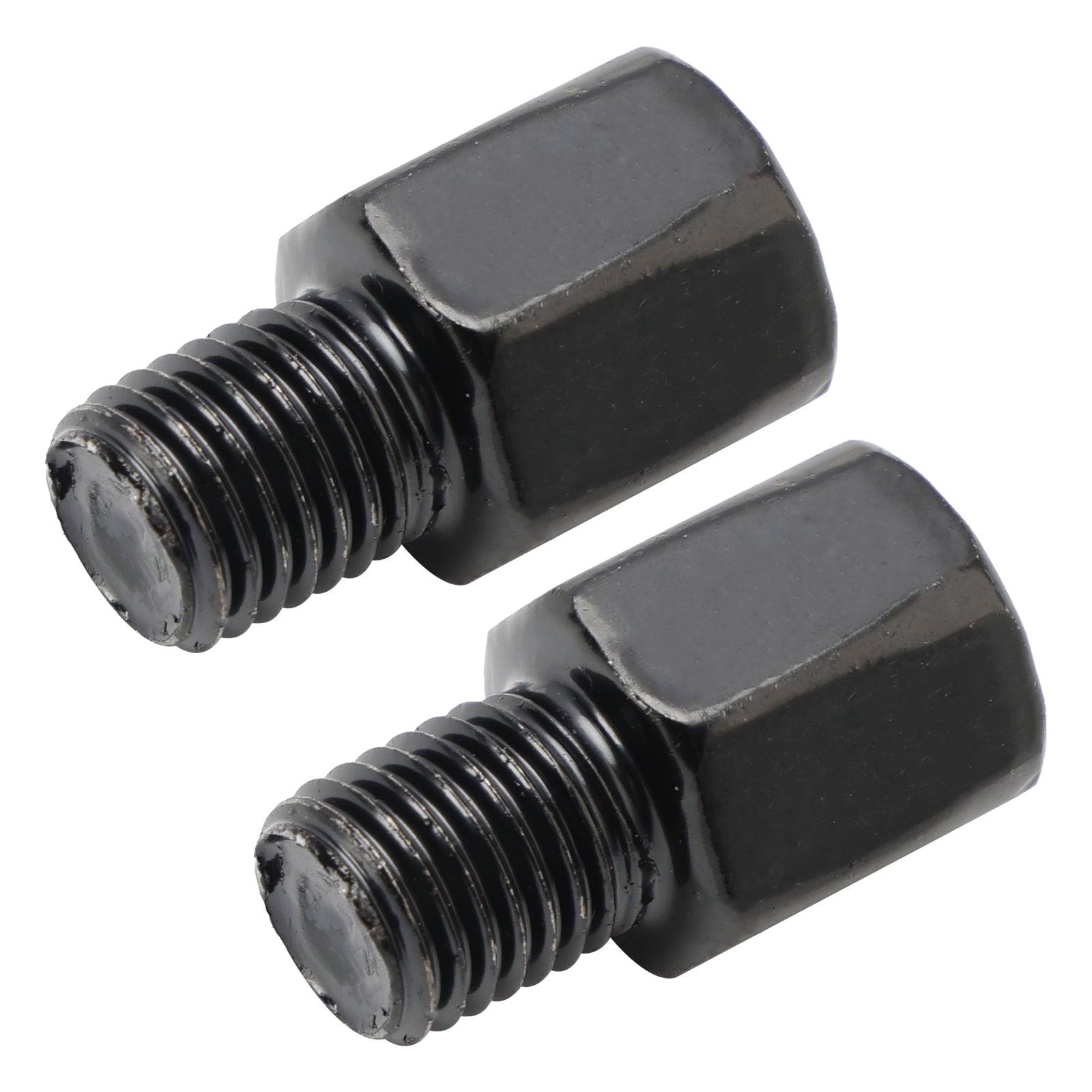 2 adaptadores universales de espejo para motocicleta y scooter de 8 mm estándar a 10 mm estándar