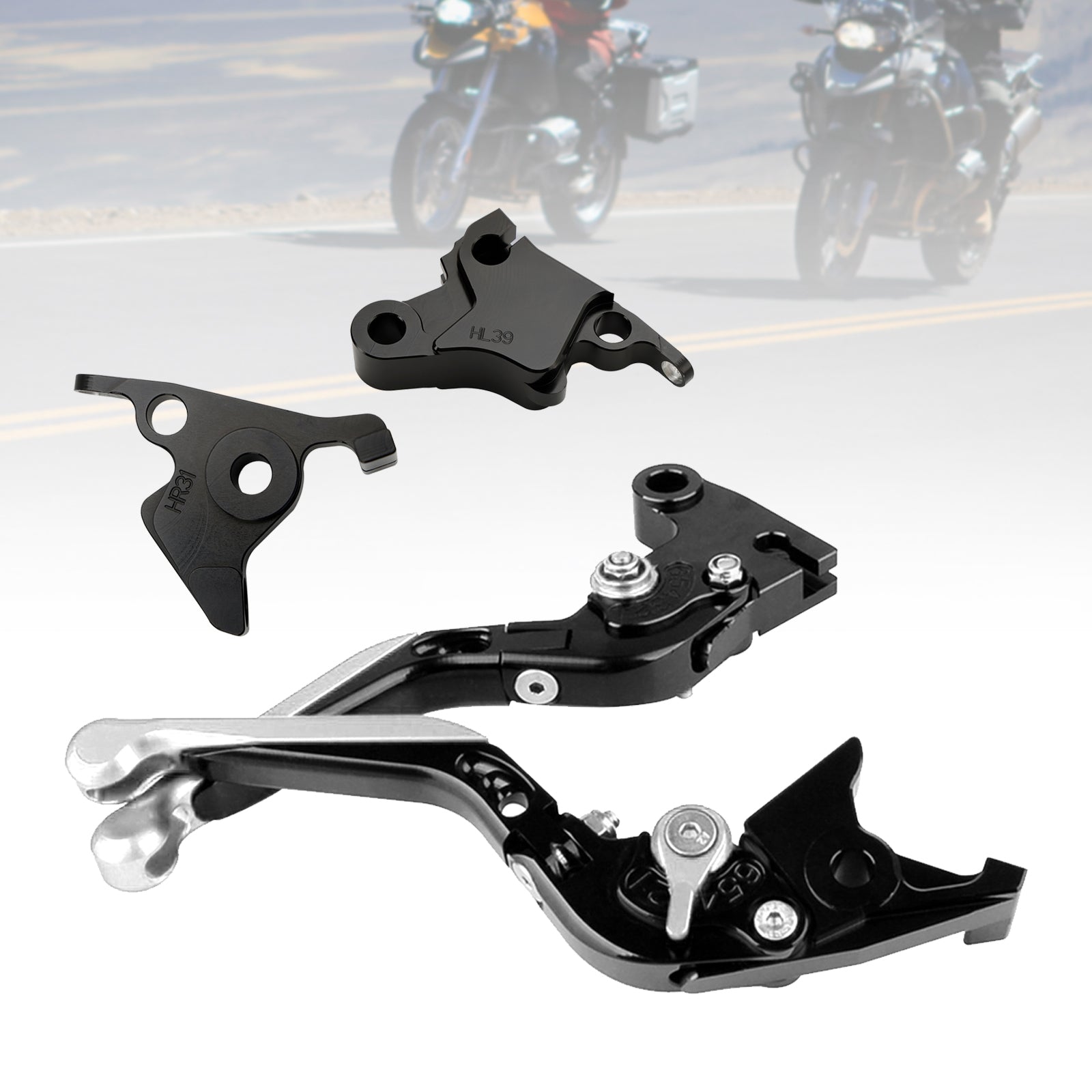 A alavanca de freio ajustável da embreagem ajusta para CFMOTO 450SS 450SR 21-23 450NK 23-24