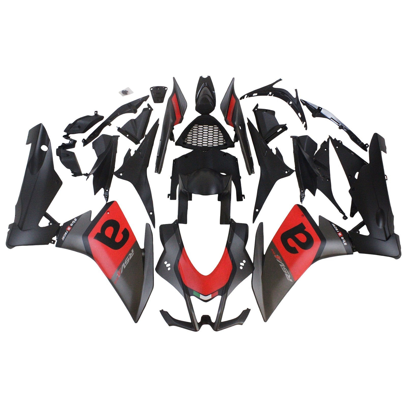 2009-2015 Aprilia RSV4 1000 Kit de carénage Kit de carrosserie Plastique Abs