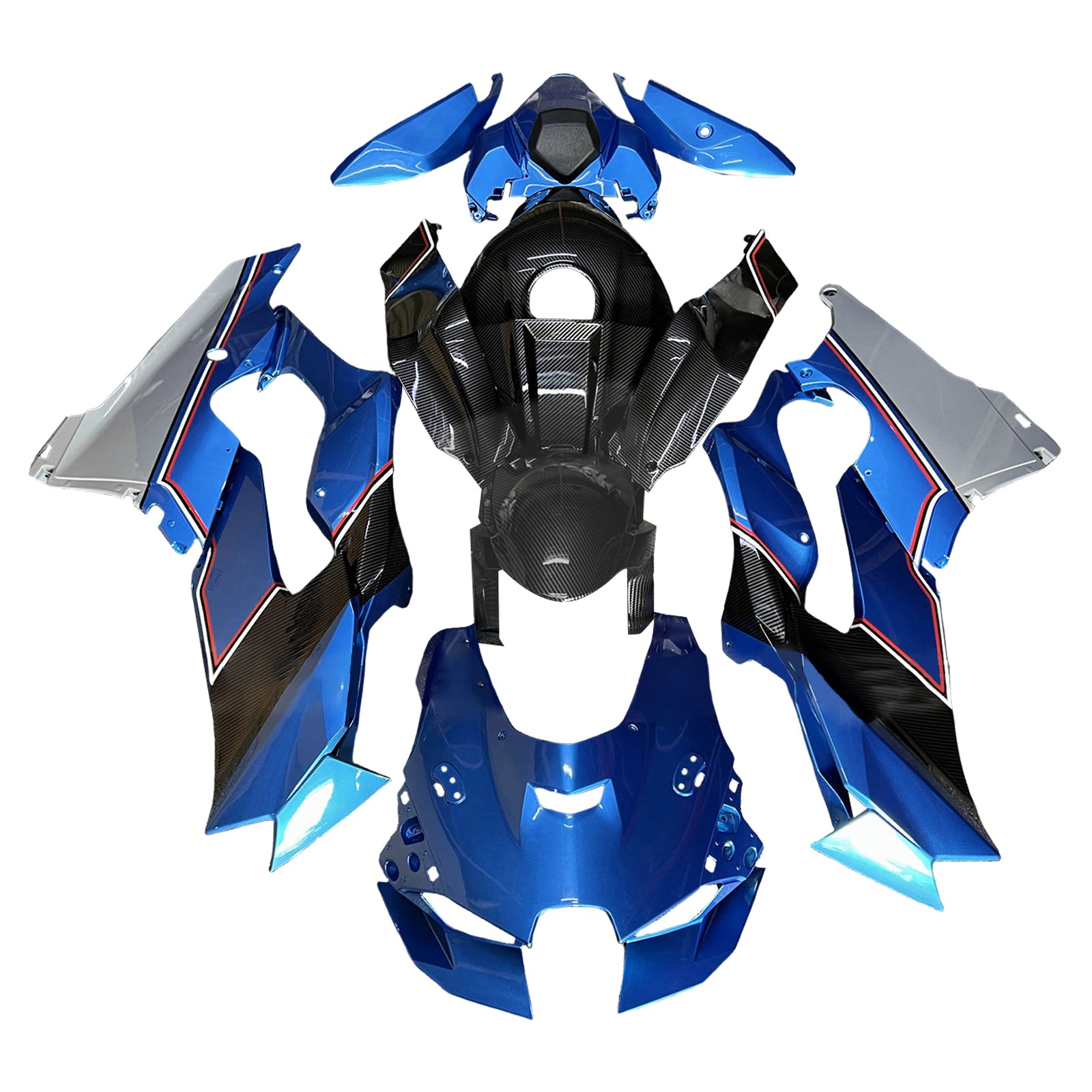 Injectie Kuip Kit Carrosserie ABS fit Voor Kawasaki ZX-10R ZX-10RR 2021-2025
