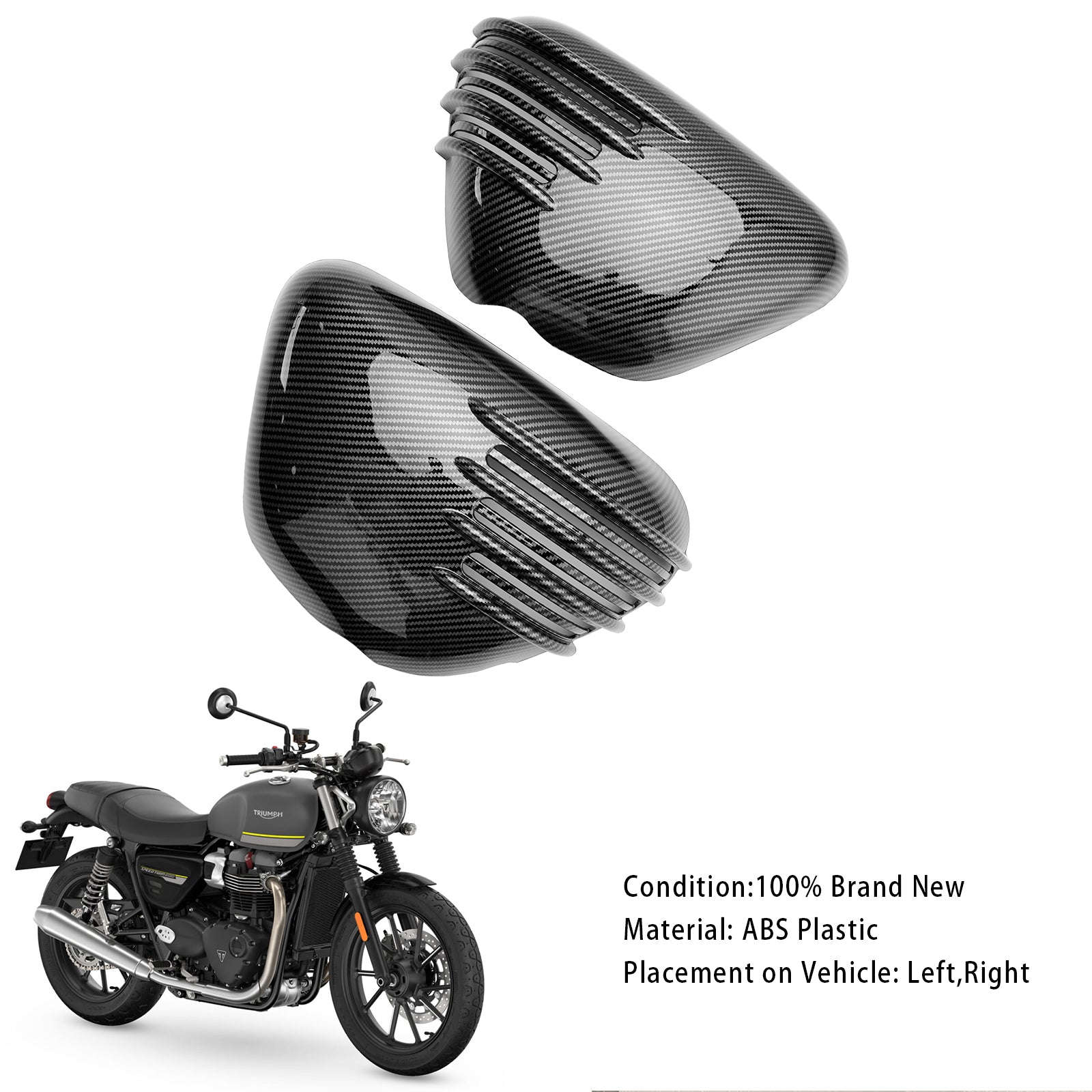 2023-2024 SPEED TWIN 900 SIDA SEAT FAILING PANEL COWL