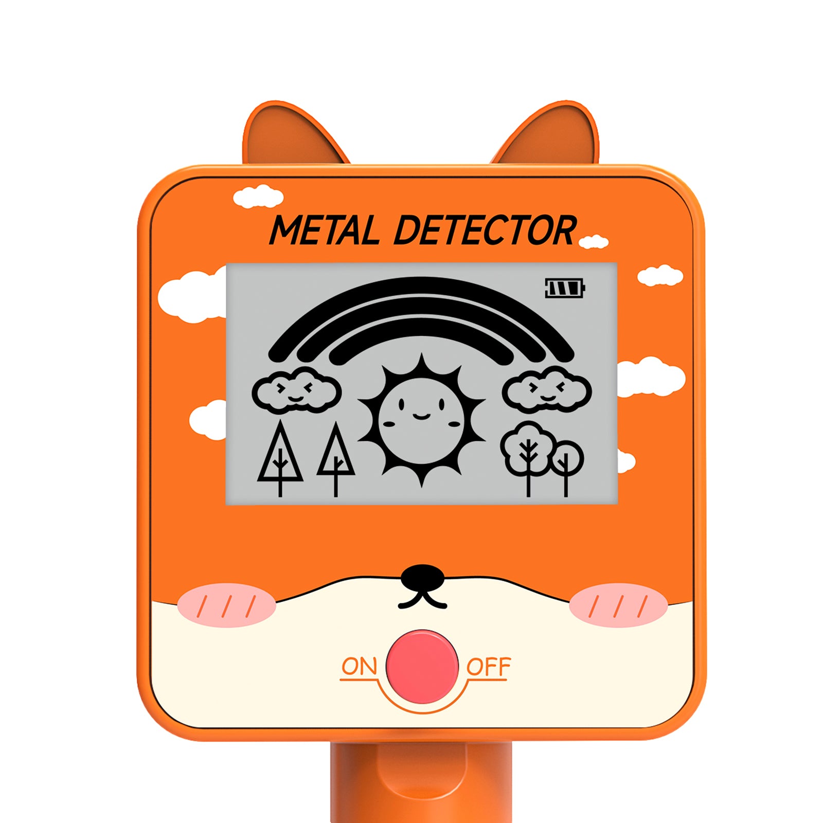 GT260 Kids Child Treasure Seeker Beginners Metaaldetector Waterdicht 6.3" Spoel