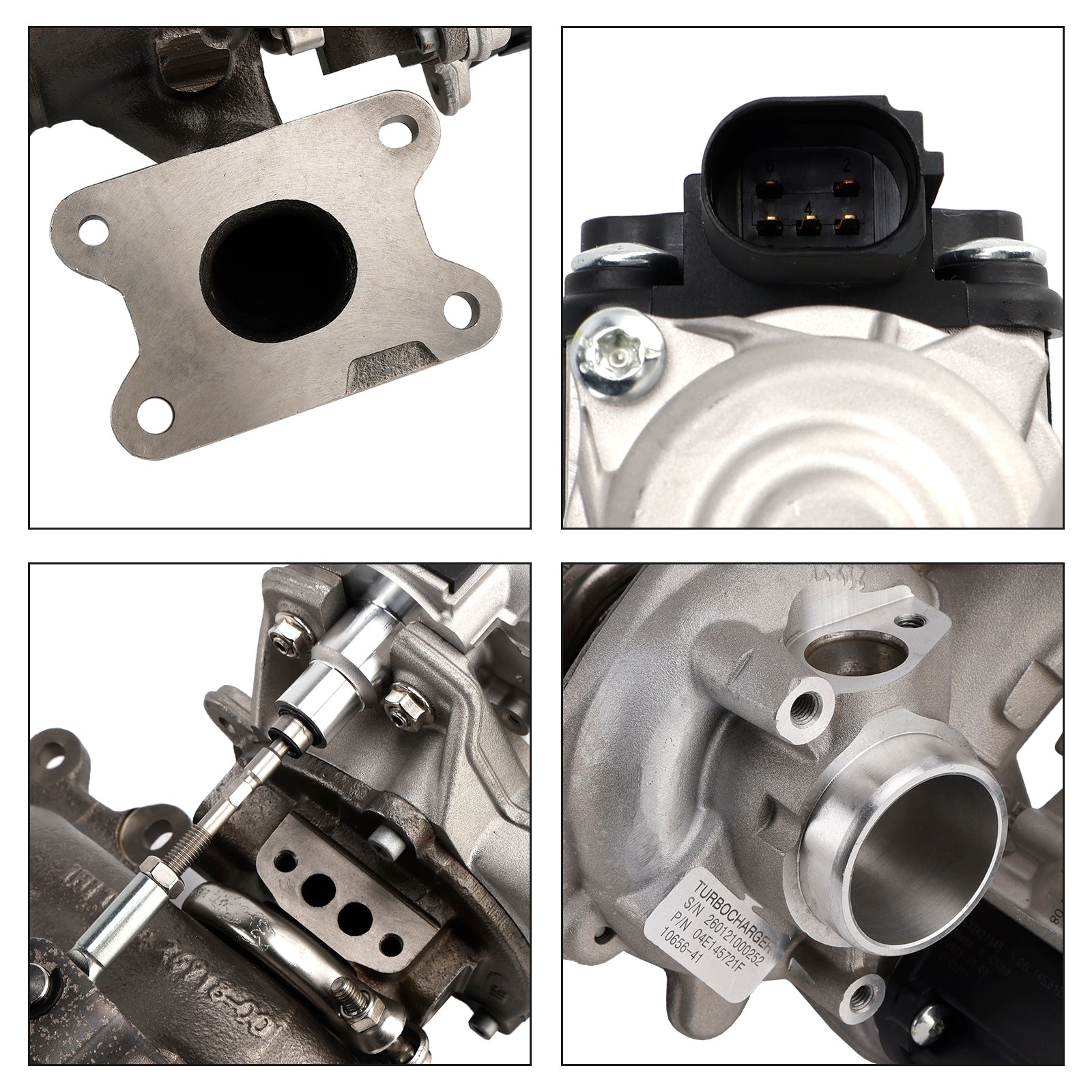 Turbo Turbocharger 04E145721F for Volkswagen Golf Jetta Tiguan L4 1.4L
