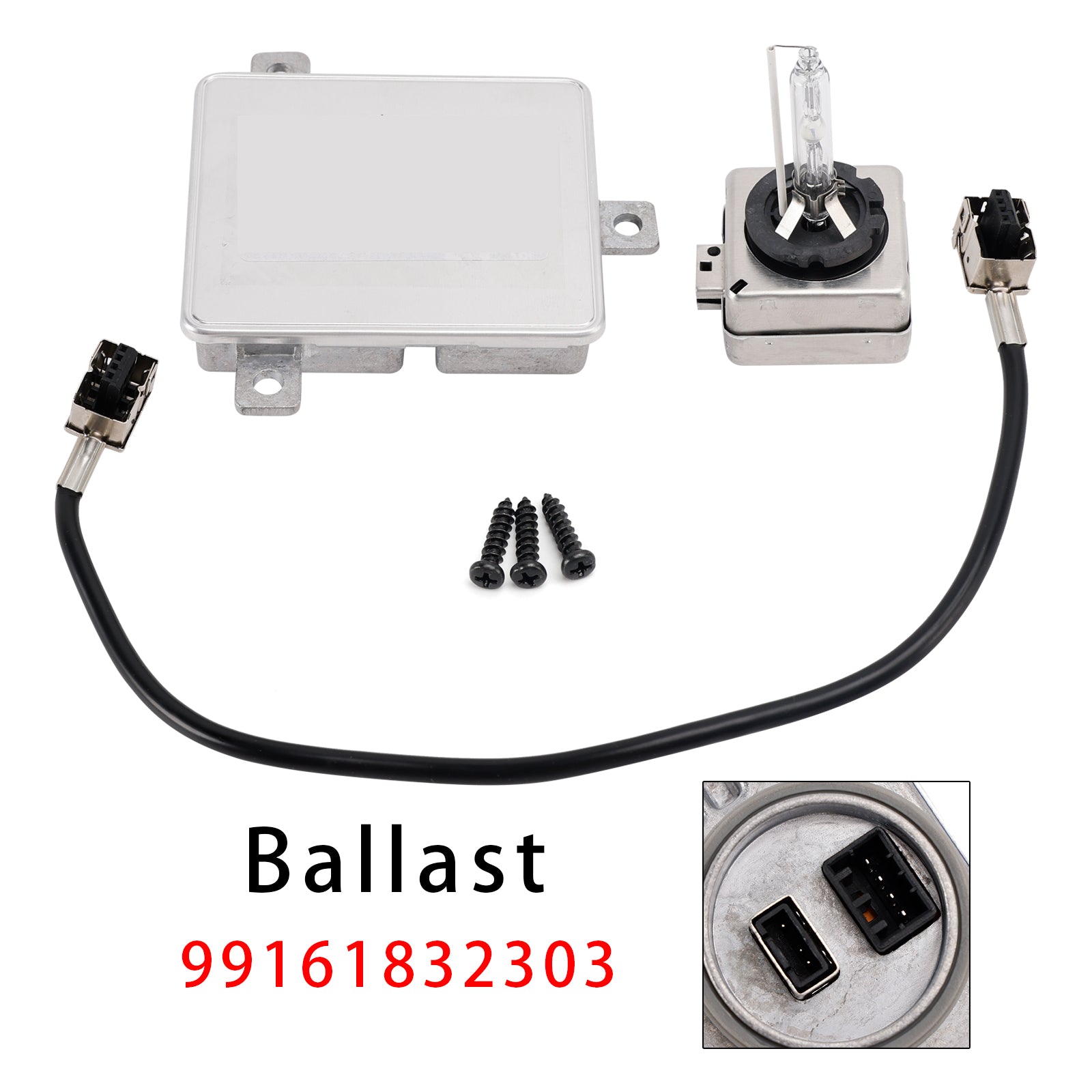 Ballast au xénon & Module de commande d'ampoule D3S 99161832303 pour Porsche Macan 2015-2018