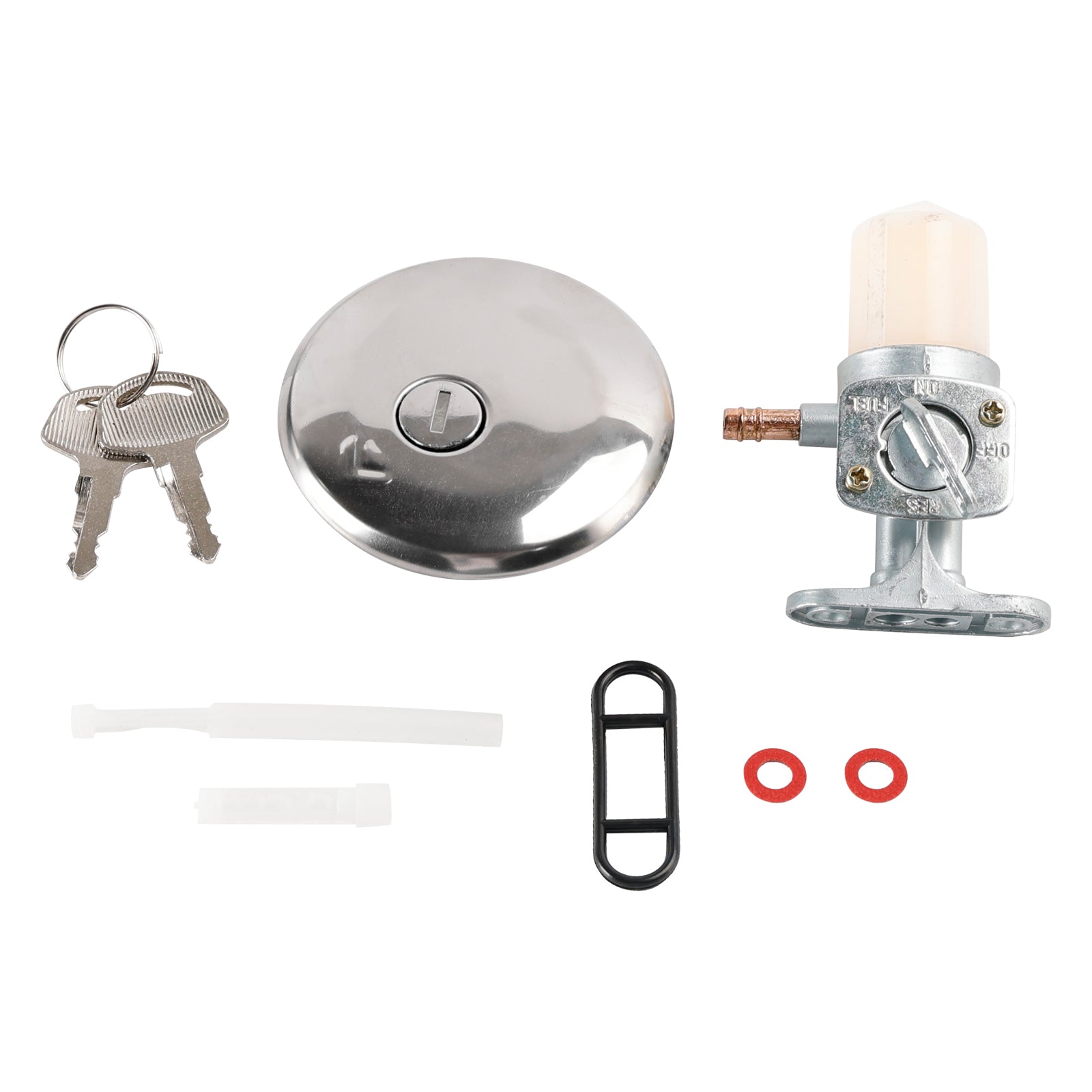 1994-1999 Suzuki GN 125 (NF41A) 4T CLASSIC RETRO GAS FUEL TANK GLOSSY BLACK