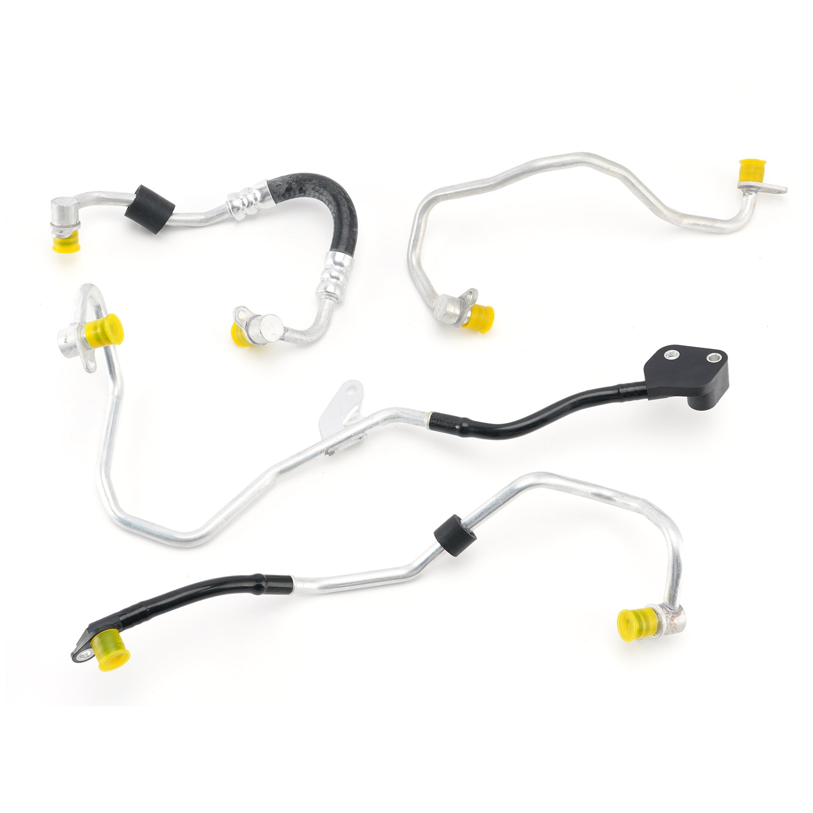 4x Turbo Coolant Hose Line for Mercedes CLS550 GL550 E550 S550 GL450 2011-2018