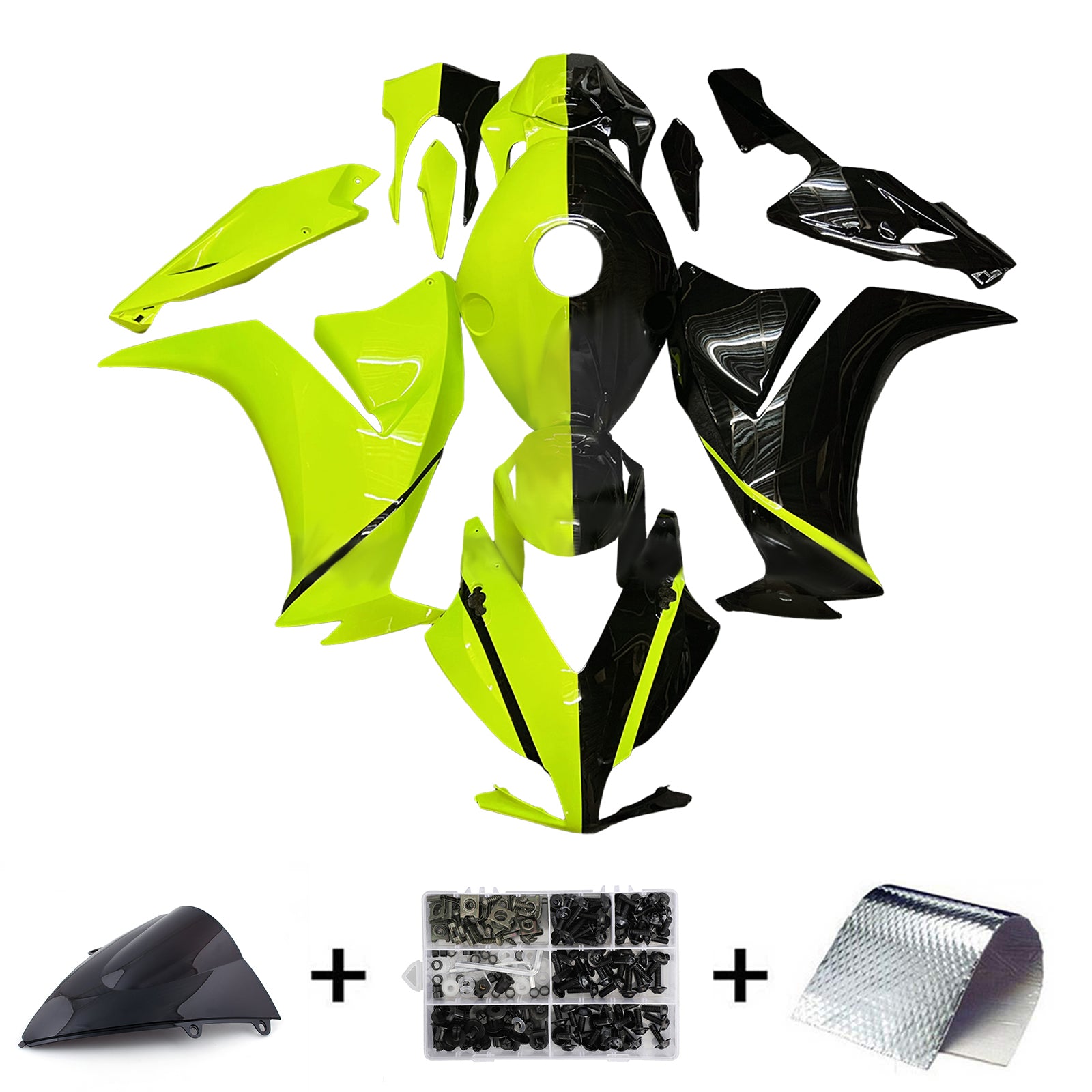 Injektionsmässa Kit Bodywork Plastic ABS för Honda CBR1000RR 2012-2016
