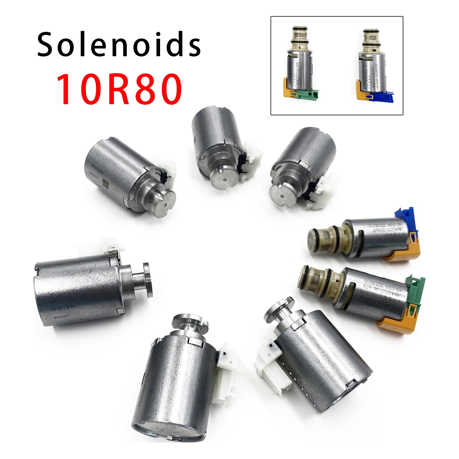8PCS 10R80 Automatic Transmission Solenoid Kit For Ford F150