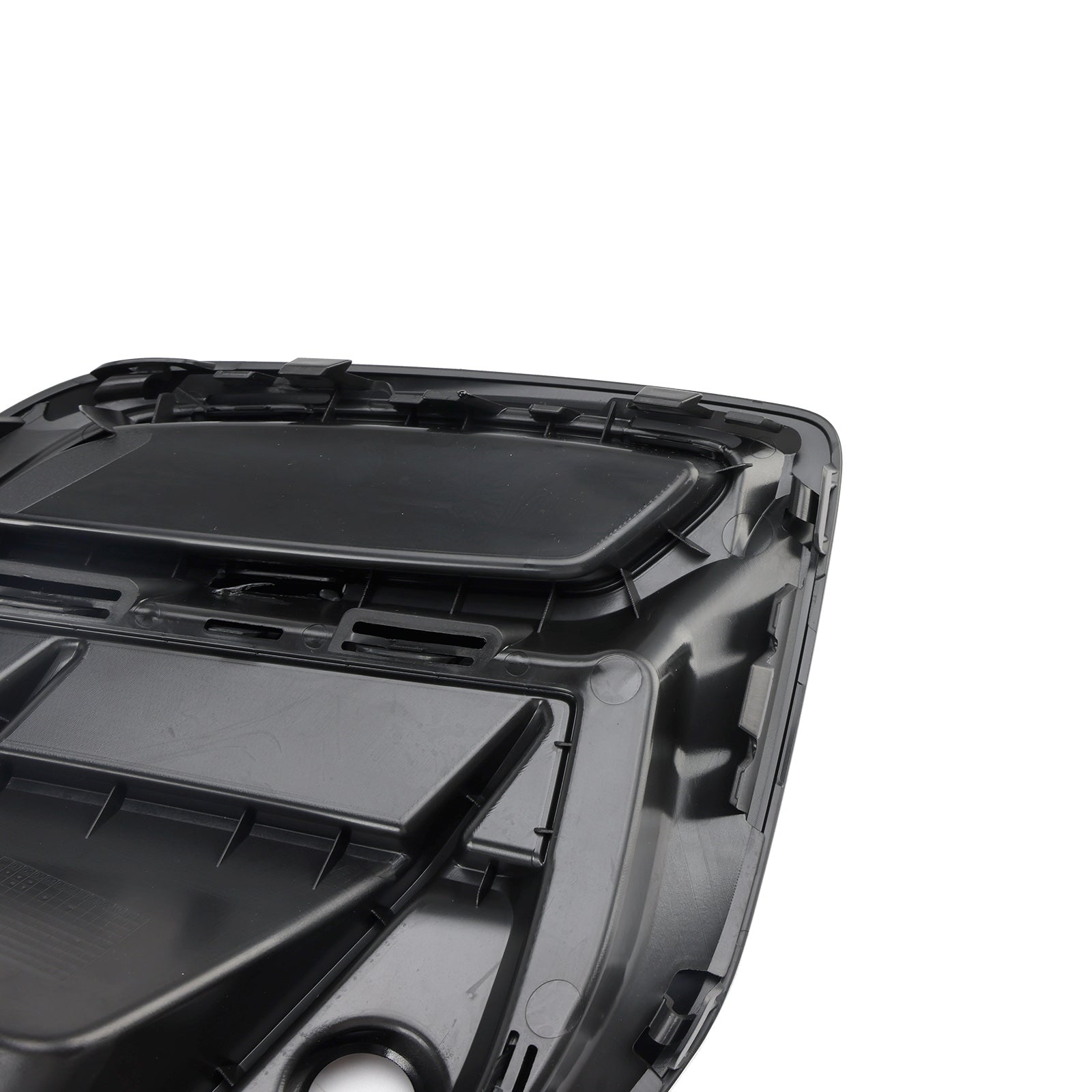 2021-2025 Audi Q5 SQ5 S-Line svart främre dimlampa grillkåpa