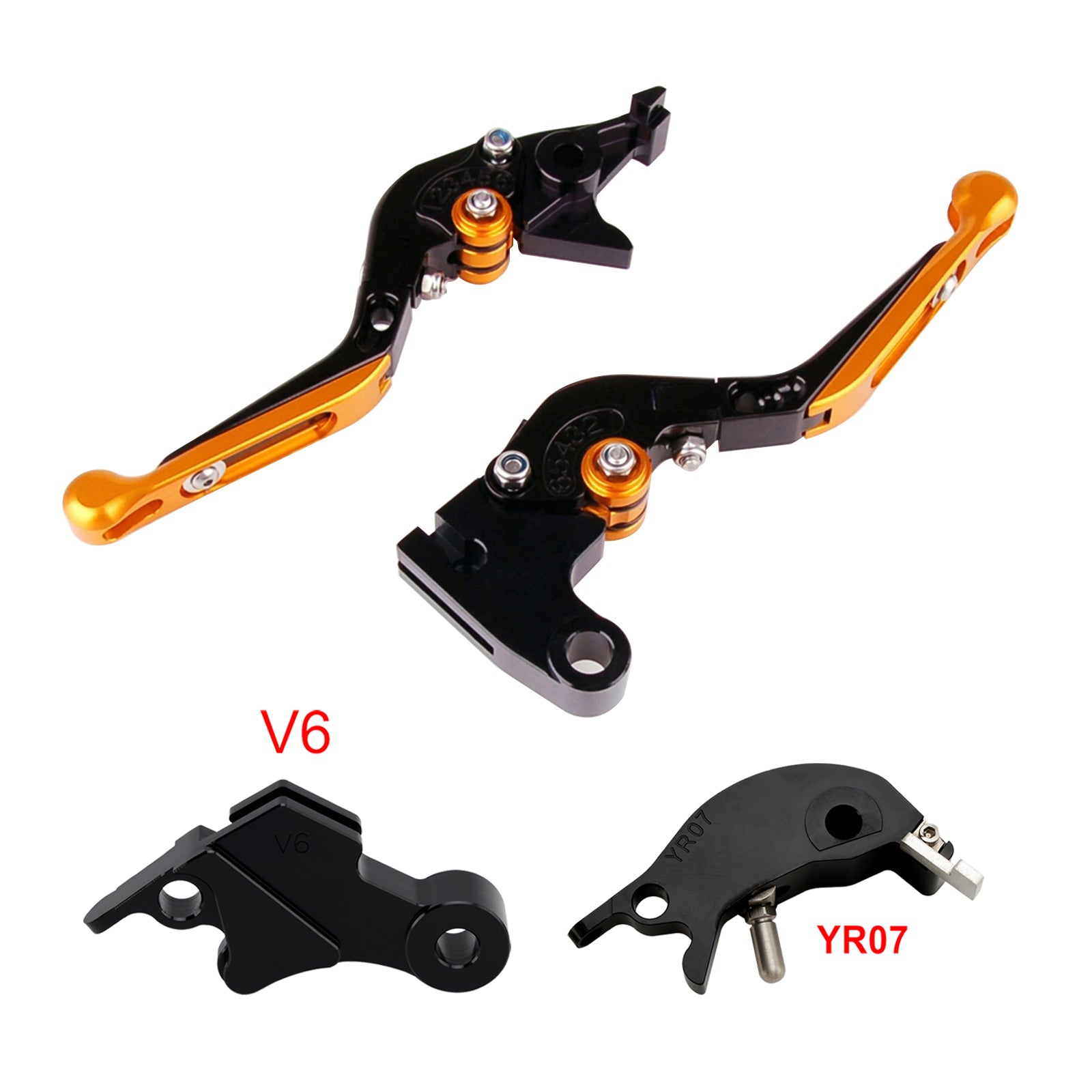 Adjustable Clutch Brake Lever fit for YAMAHA XSR900 XSR900GP MT-09 MT-09SP 24-25