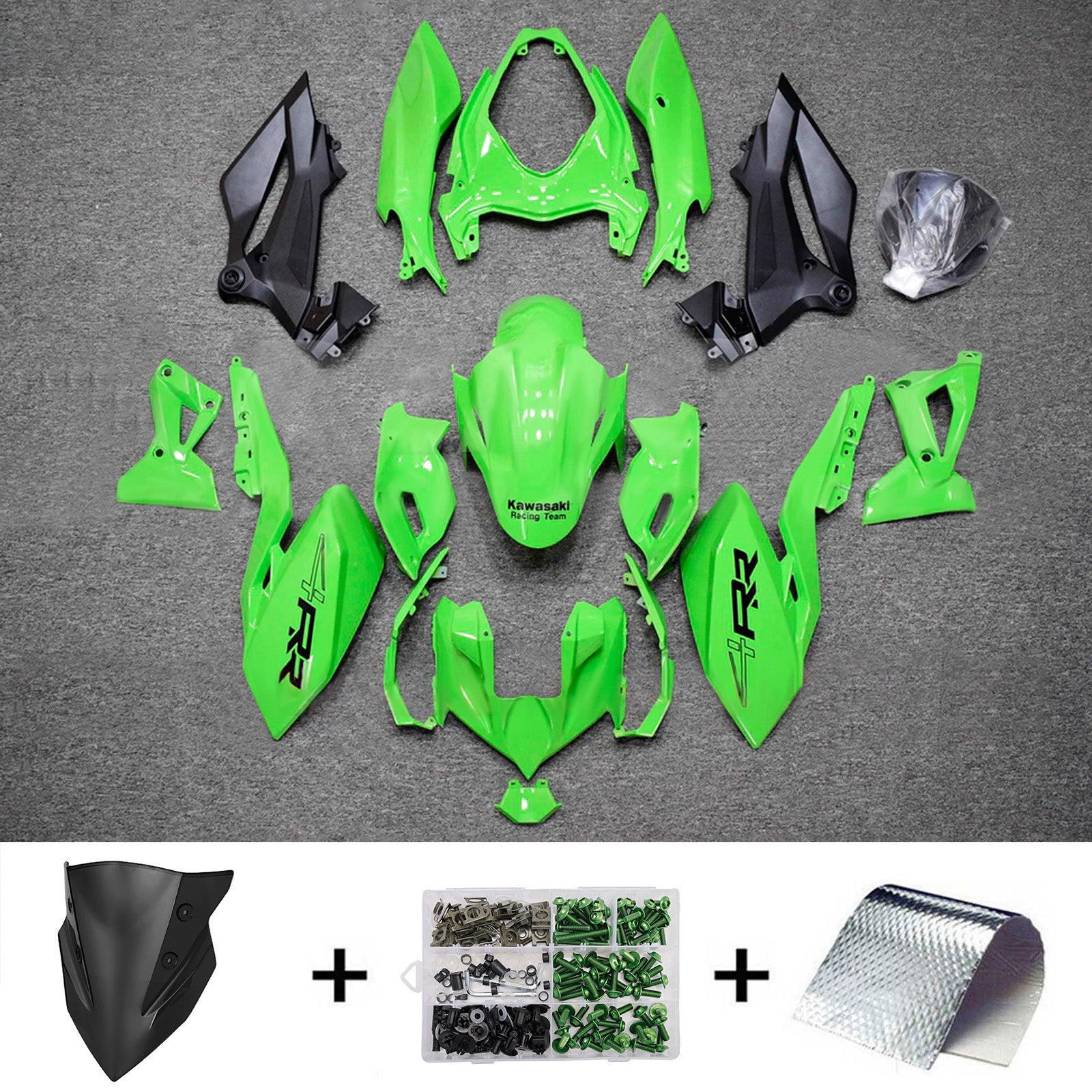 Injection Fairing Kit Bodywork Plastic ABS fit For Kawasaki Z400 2018-2024