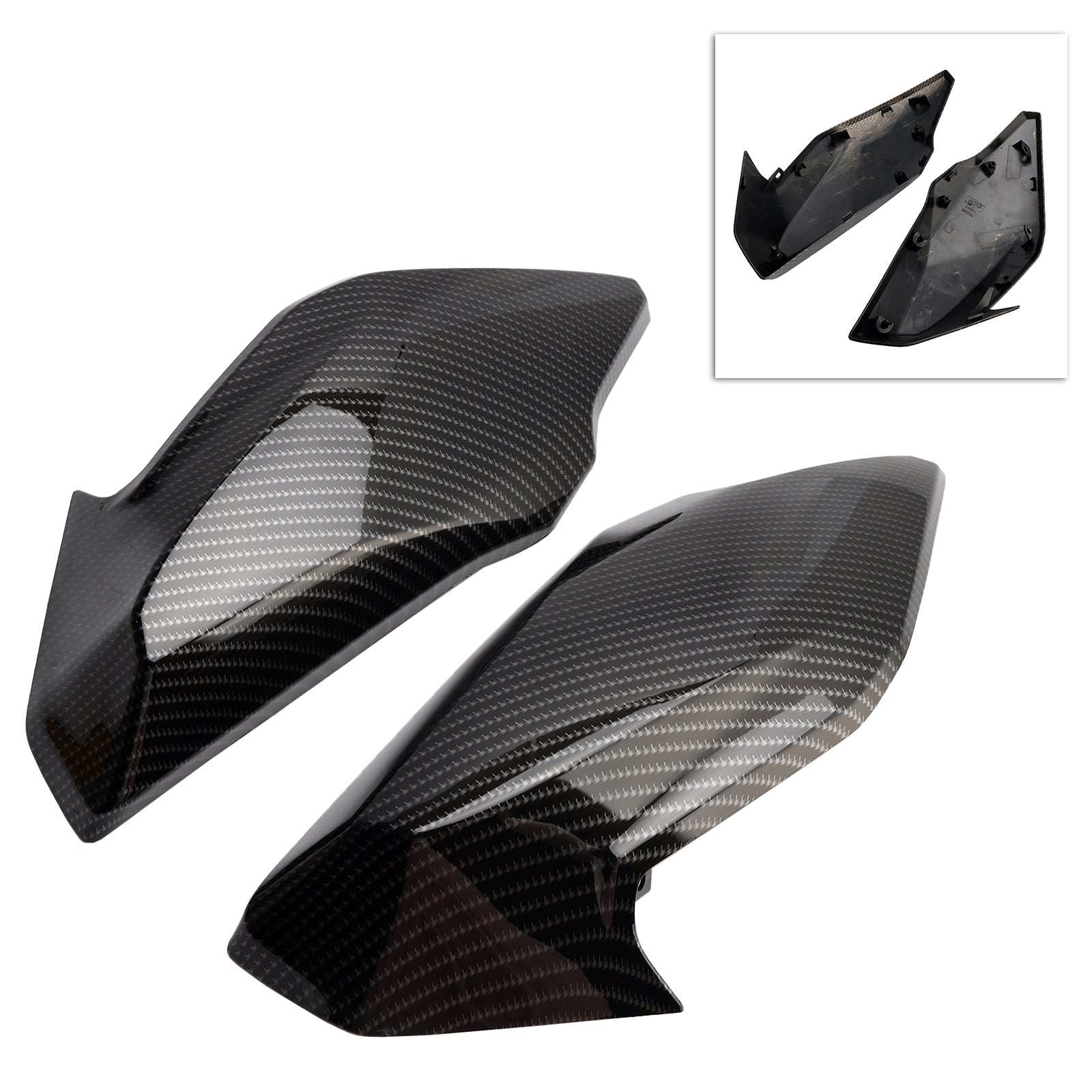 Capot de panneau de carénage de garniture de gaz de réservoir latéral avant pour Kawasaki Z650 2017 2018 2019