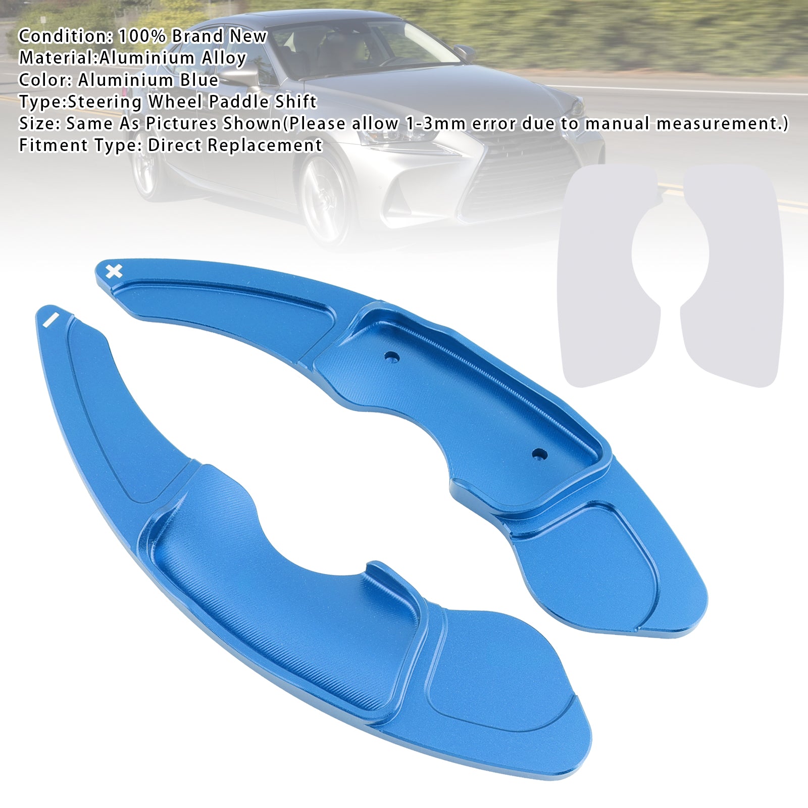 Stuurwielpaddle-shifterverlengingen voor Lexus IS RC RCF NX