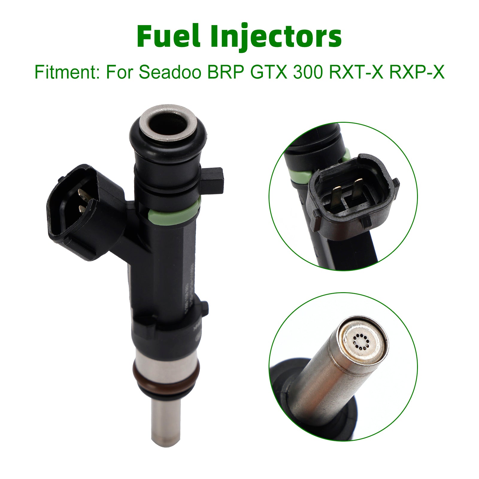 Inyectores de combustible 420874000 de Sea Doo BRP GTX 300 RXT-X RXP-X 0280158383