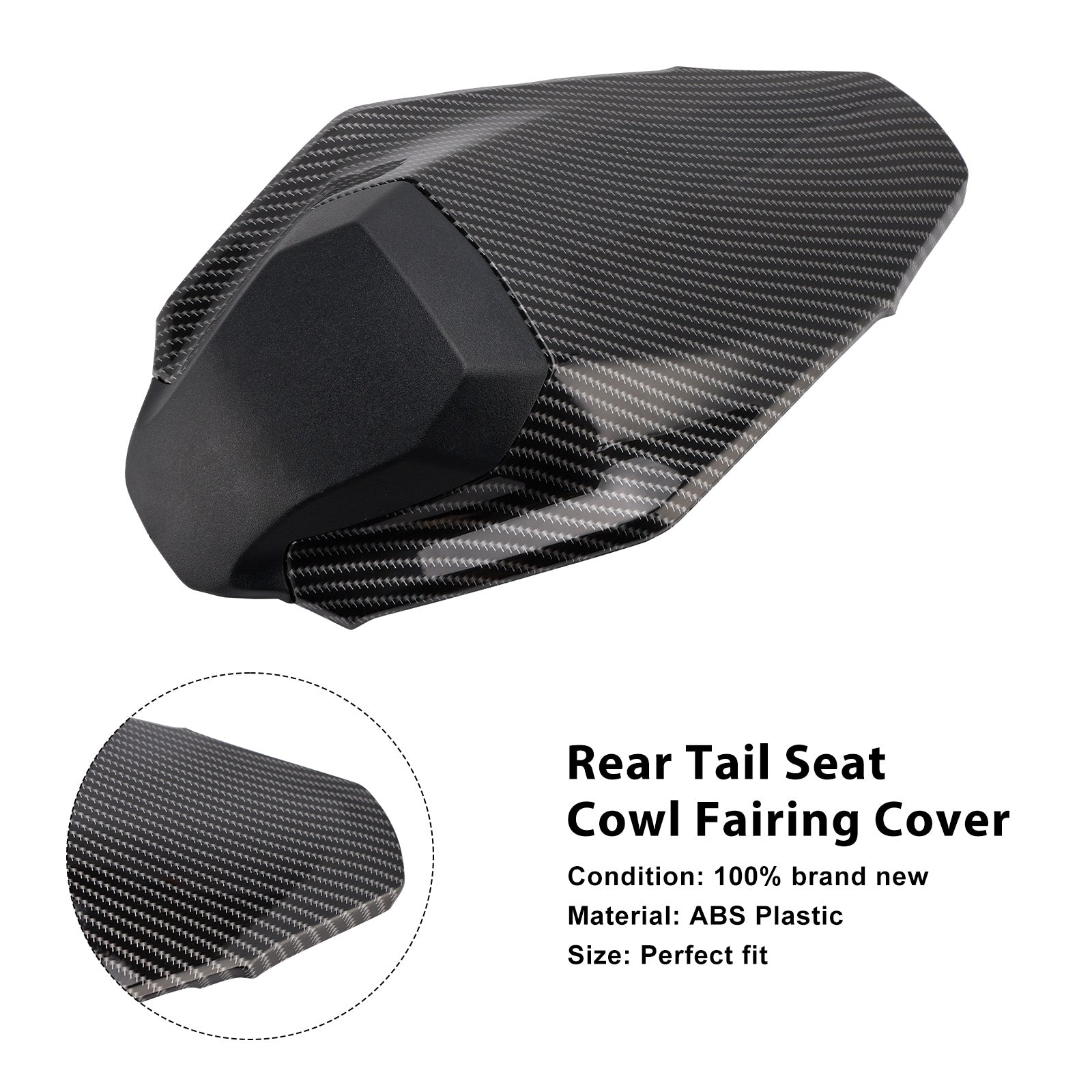 Rear Tail Seat Cowl Fairing Cover For Kawasaki Z900 Z900SE 2025-2026