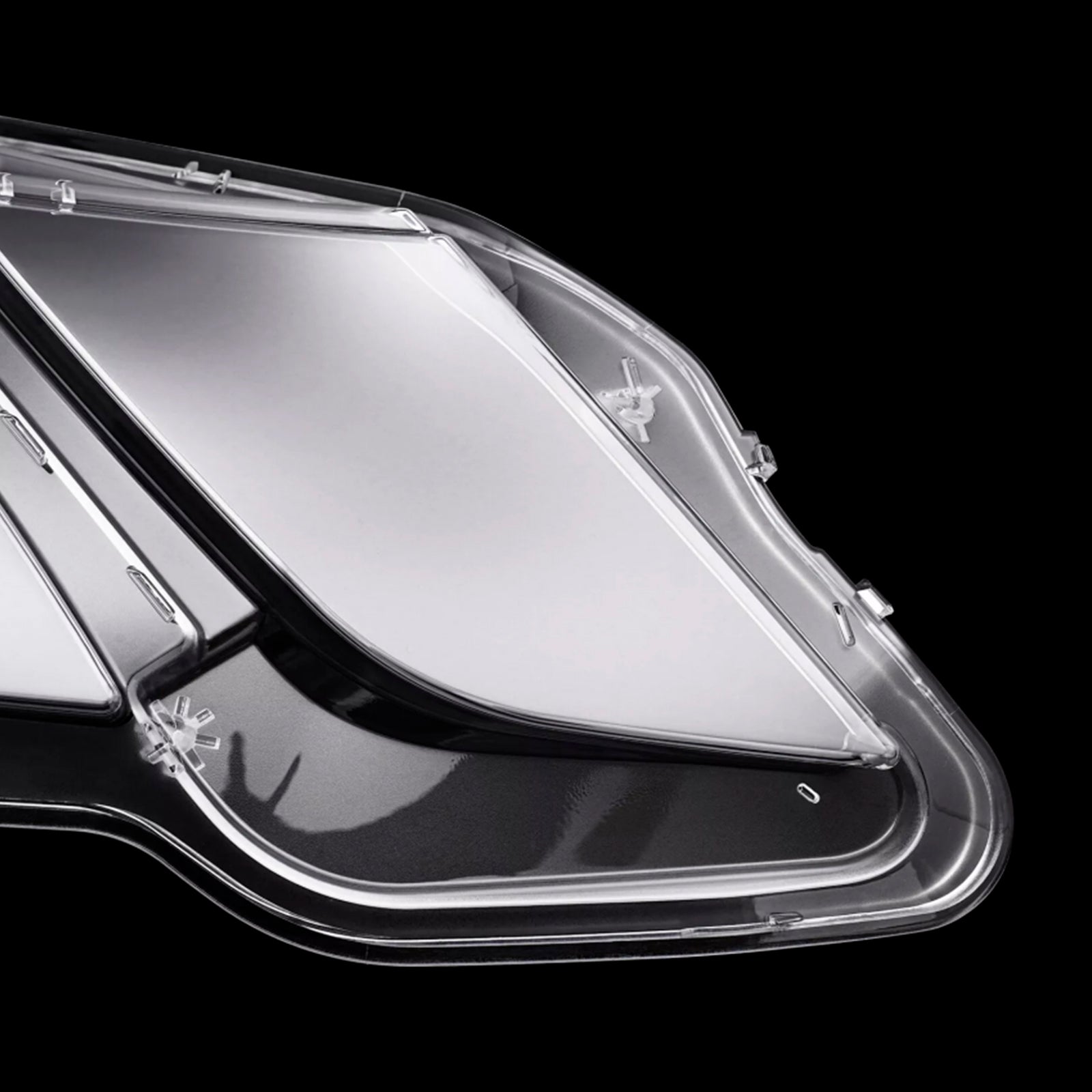 2009-2014 Mercedes Benz E-Class W212 2PCS Front Headlight Glass Clear Cover A2128209661