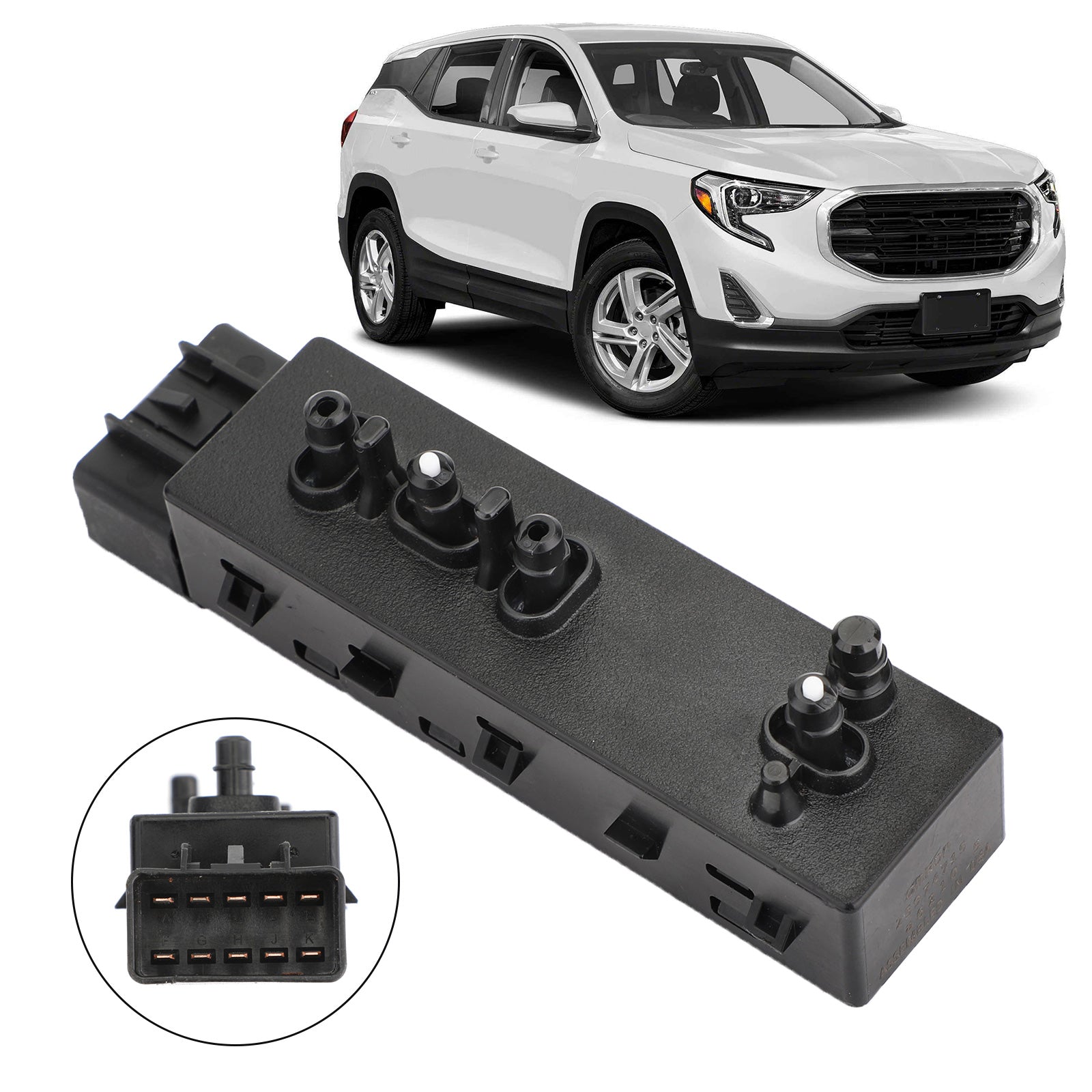 Interrupteur avant du siège à droite pour l'interrupteur de siège d'alimentation avant avant pour Cadillac SRX Buick Chevrolet GMC 25974715 Power