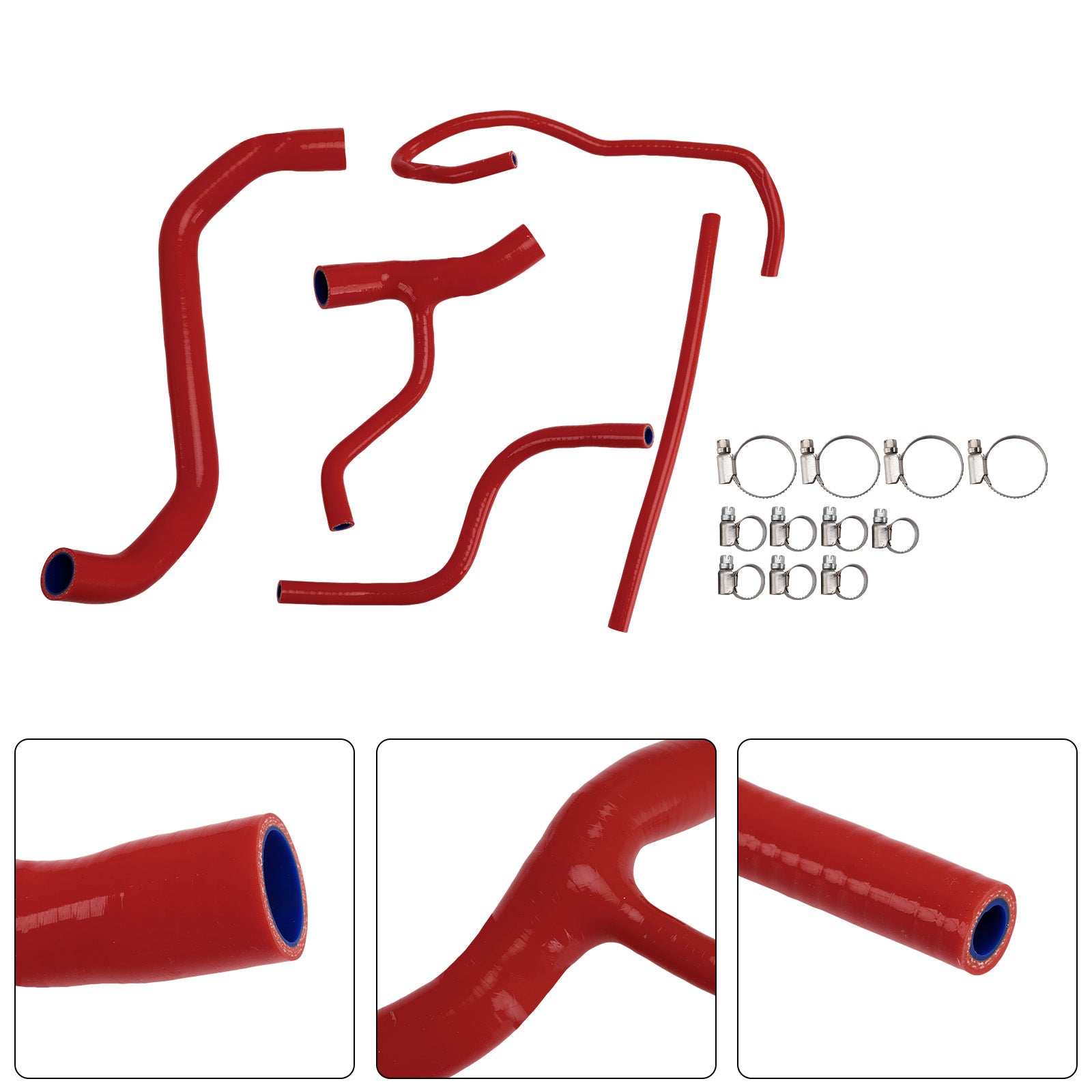 2022-2025 Aprilia Tuareg 660 Silicone Radiator coolant Hose